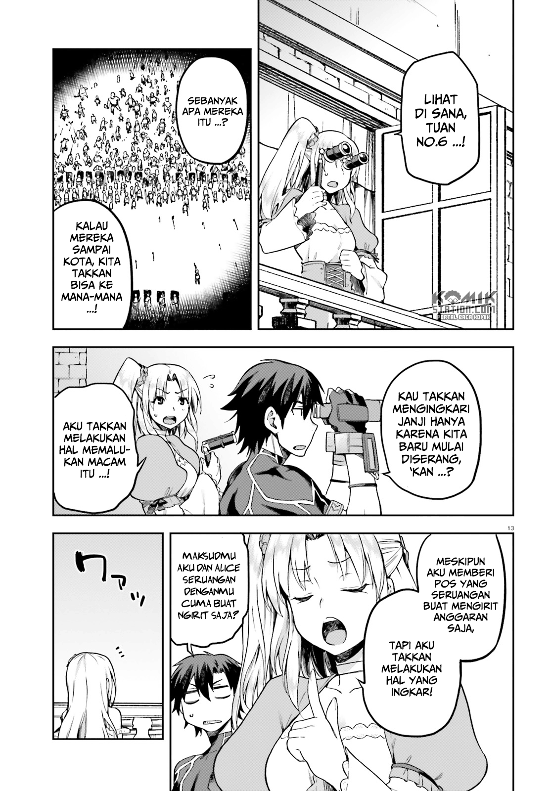 Sentouin, Hakenshimasu! chapter 13 halaman 15