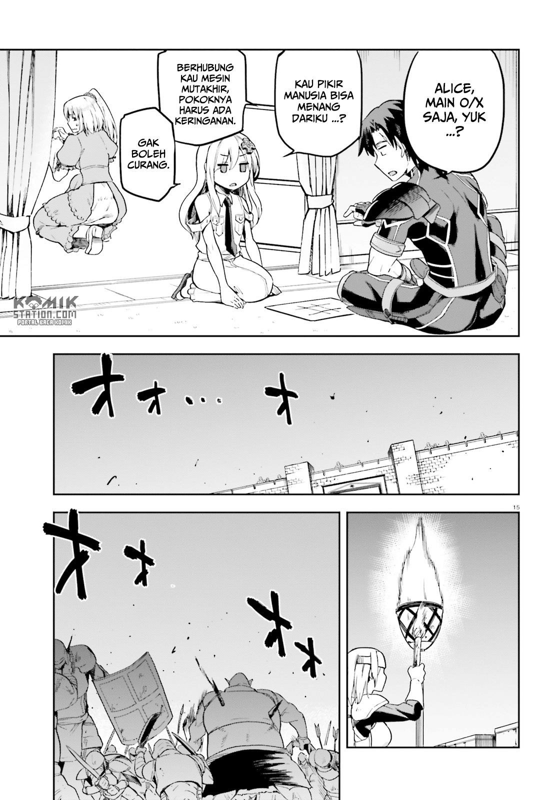 Sentouin, Hakenshimasu! chapter 13 halaman 17
