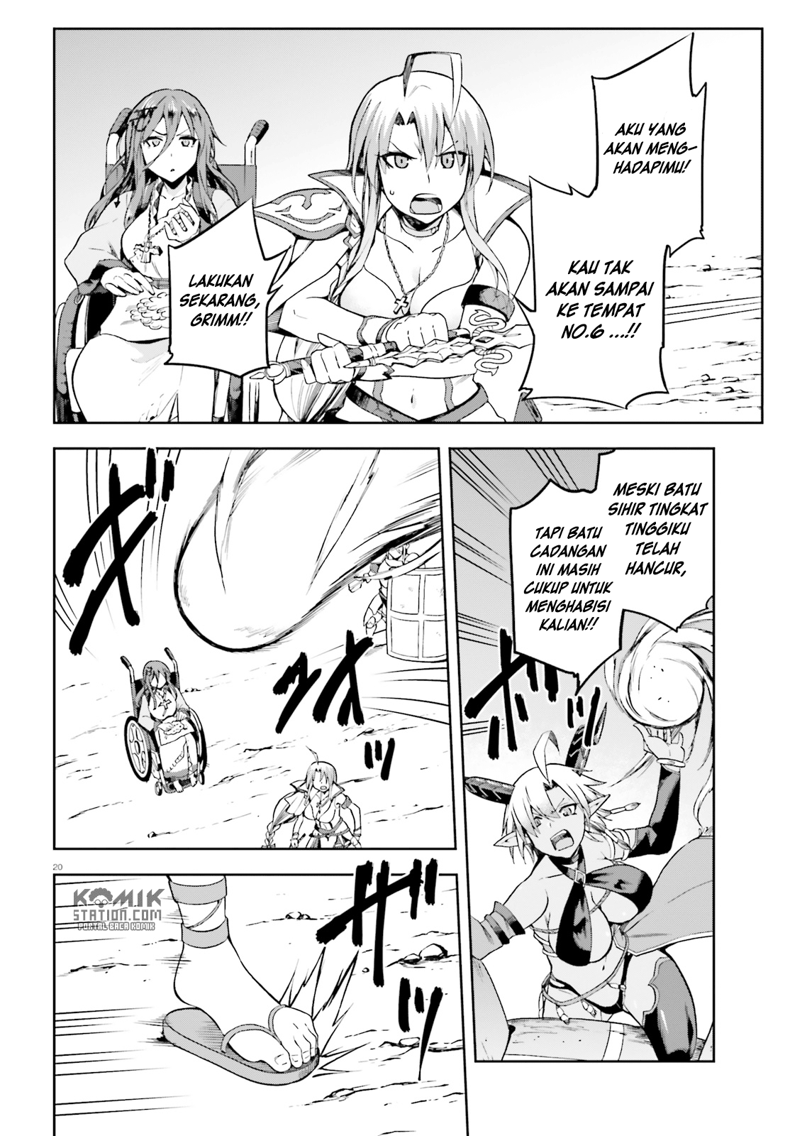 Sentouin, Hakenshimasu! chapter 13 halaman 22