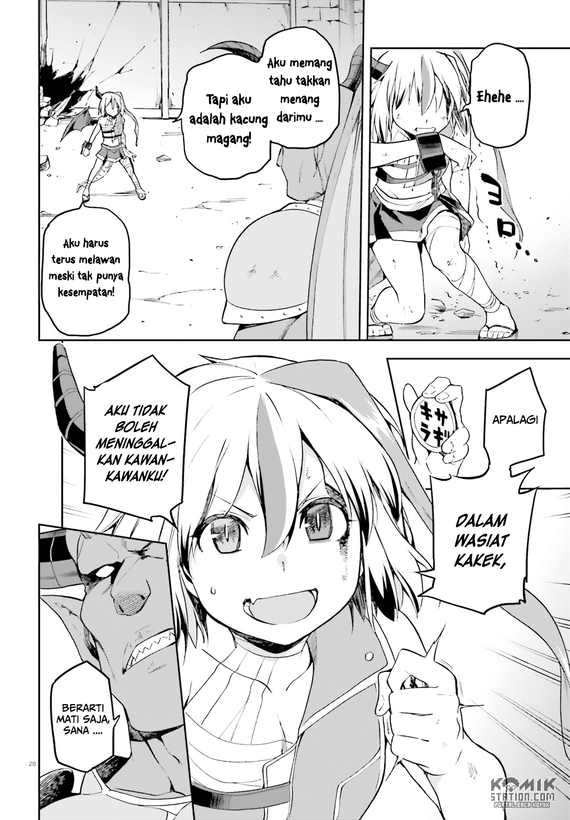 Sentouin, Hakenshimasu! chapter 13 halaman 30