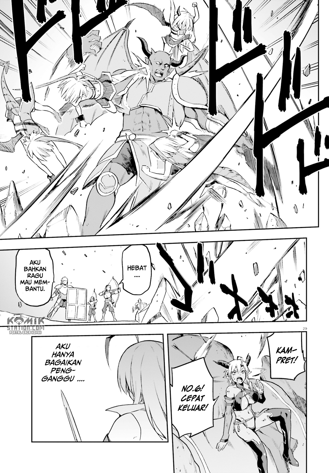 Sentouin, Hakenshimasu! chapter 13 halaman 31