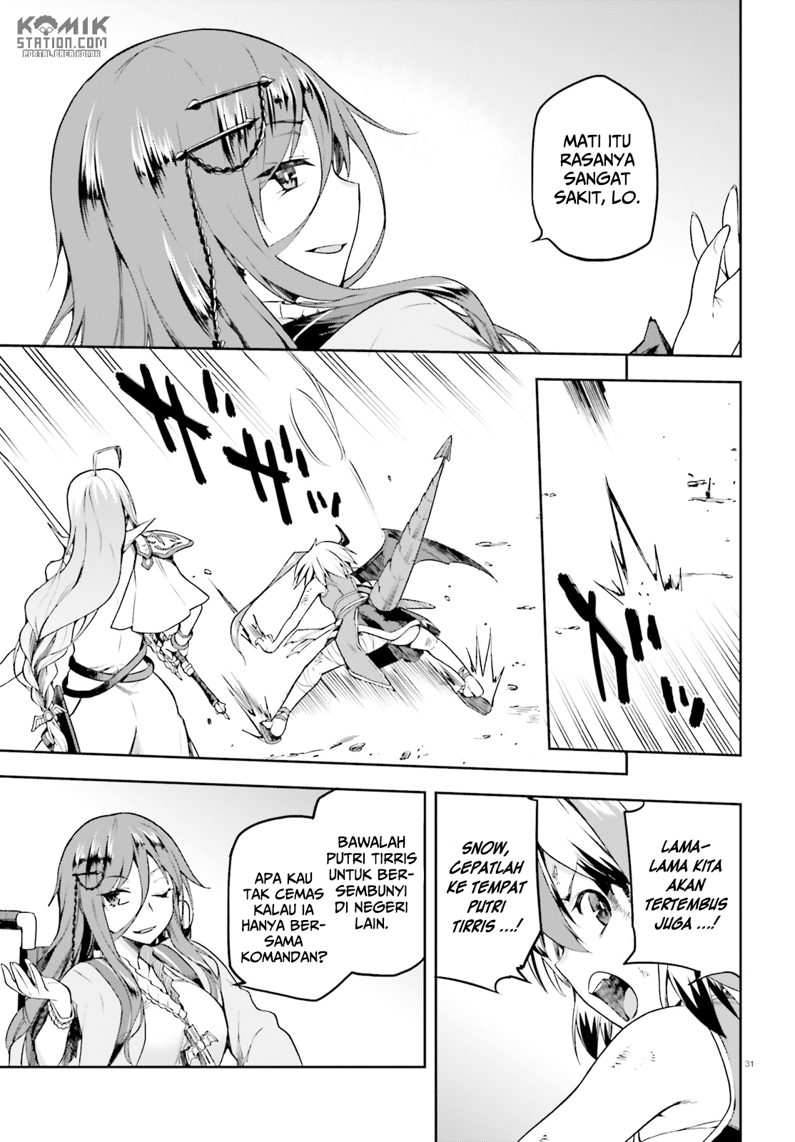 Sentouin, Hakenshimasu! chapter 13 halaman 33