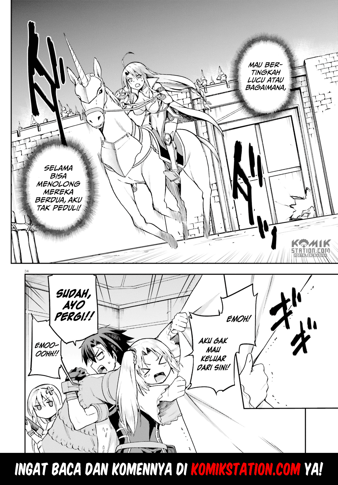 Sentouin, Hakenshimasu! chapter 13 halaman 36