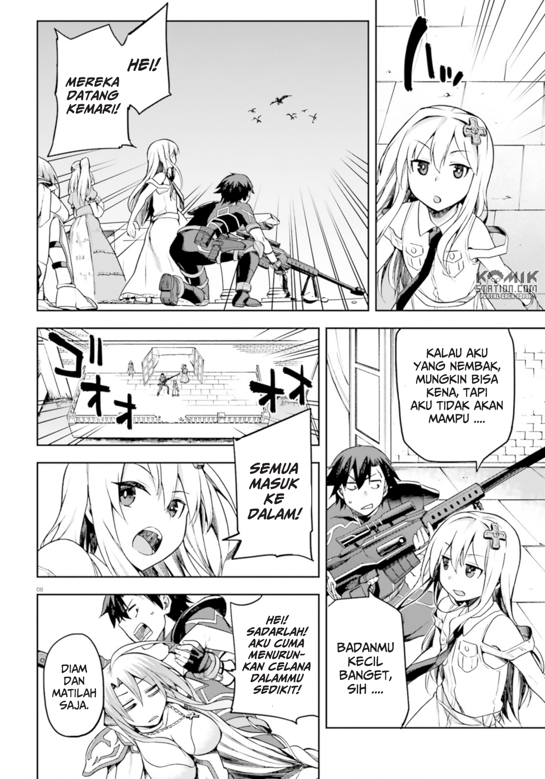 Sentouin, Hakenshimasu! Bab 15 halaman 9