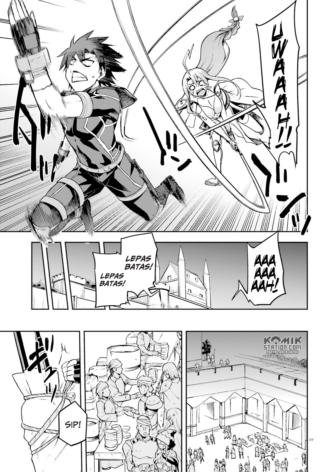 Sentouin, Hakenshimasu! chapter 16 halaman 10