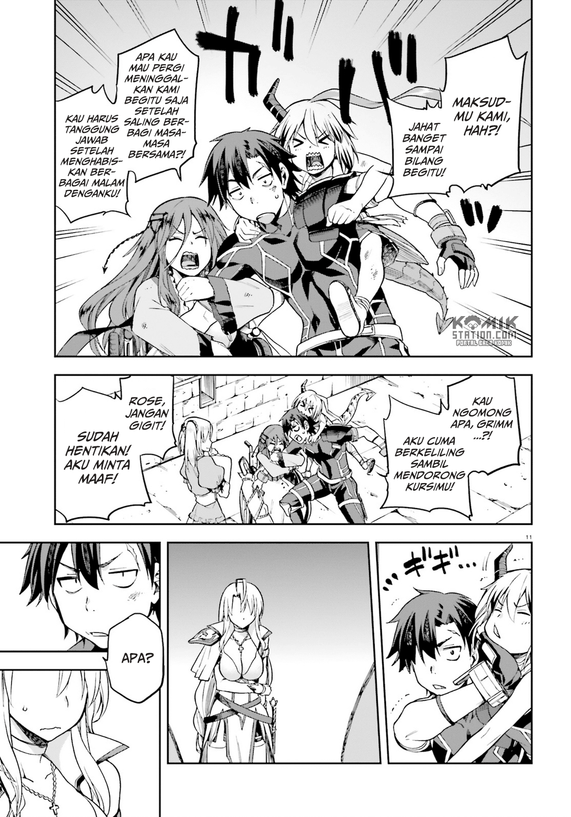 Sentouin, Hakenshimasu! chapter 16 halaman 12
