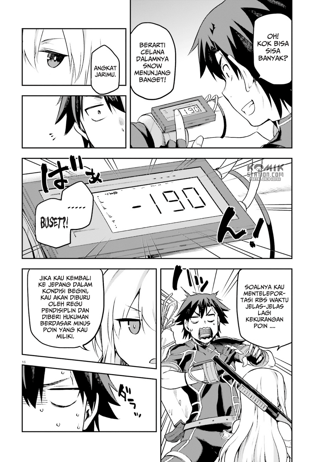 Sentouin, Hakenshimasu! chapter 16 halaman 18