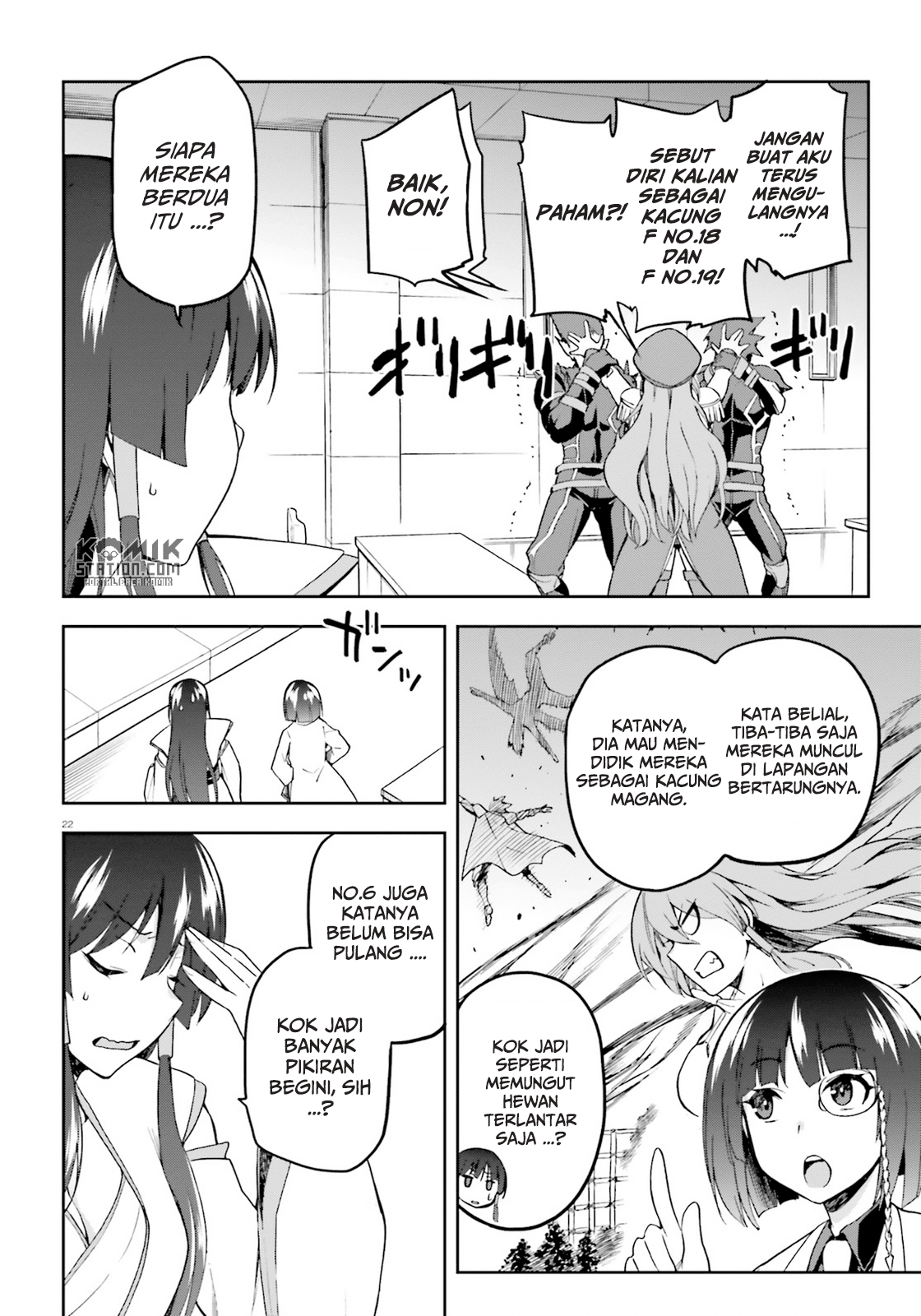 Sentouin, Hakenshimasu! chapter 16 halaman 24