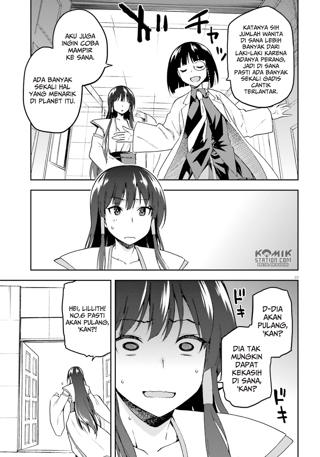 Sentouin, Hakenshimasu! chapter 16 halaman 25