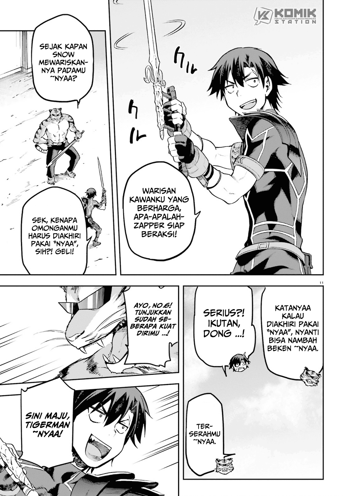 Sentouin, Hakenshimasu! chapter 17 halaman 11