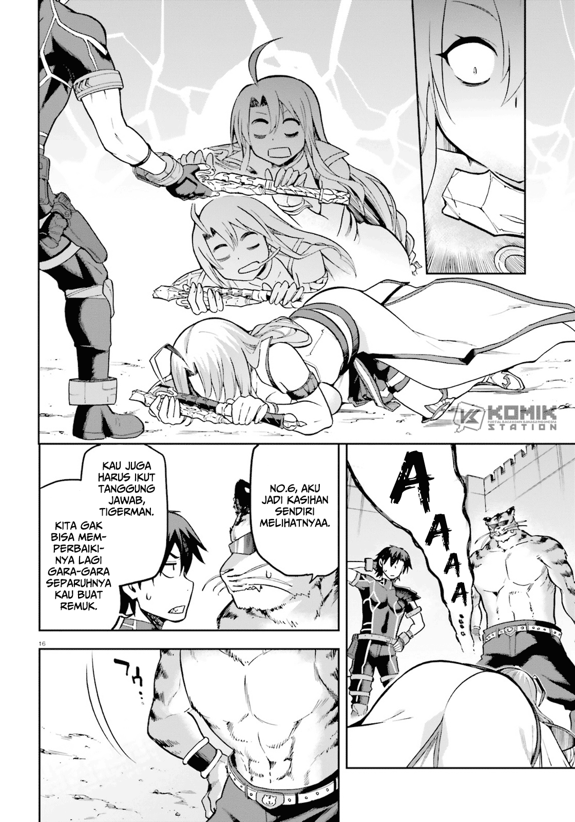 Sentouin, Hakenshimasu! chapter 17 halaman 16