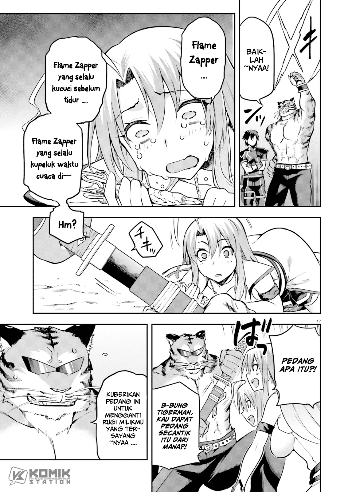Sentouin, Hakenshimasu! chapter 17 halaman 17