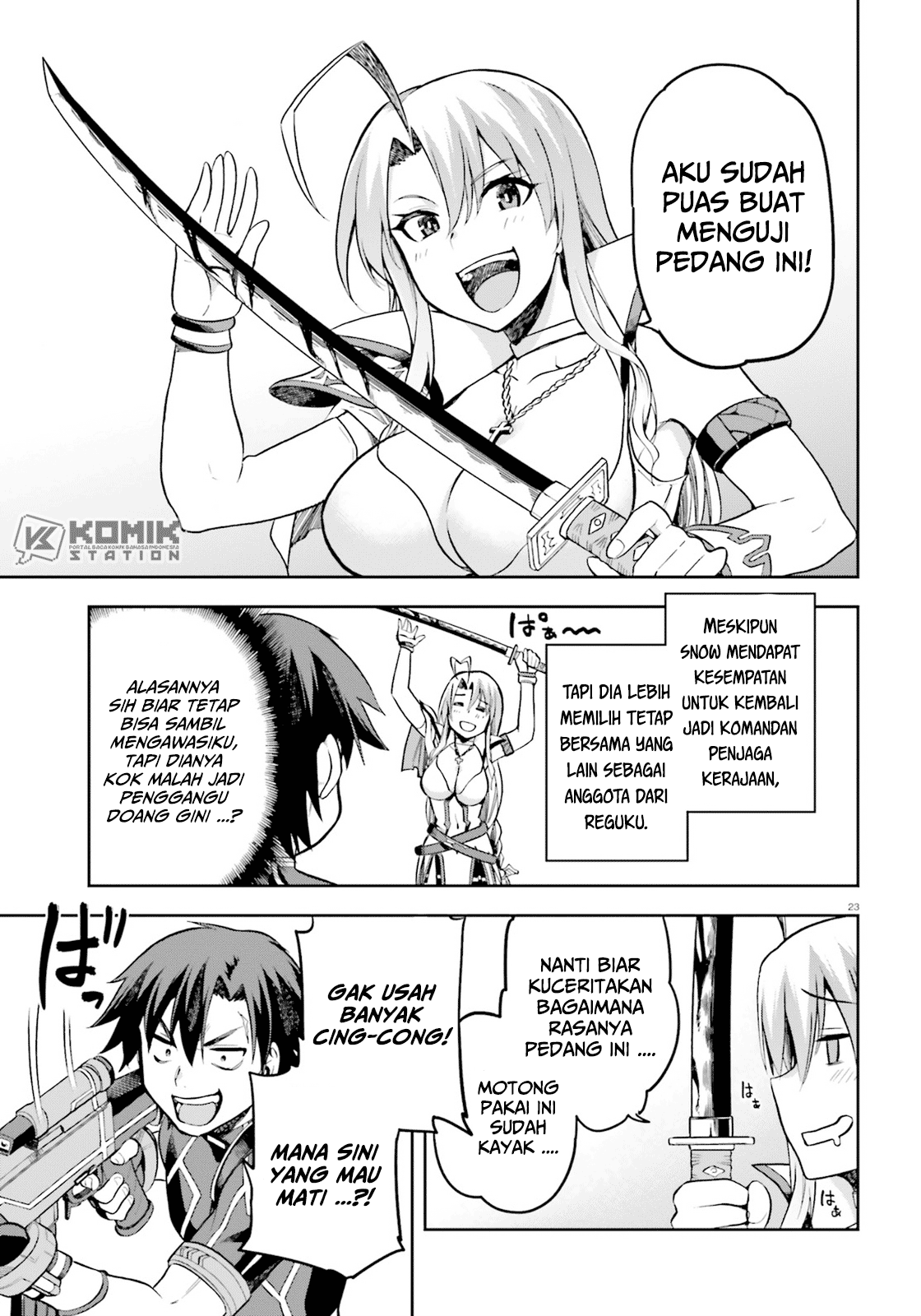 Sentouin, Hakenshimasu! chapter 17 halaman 23