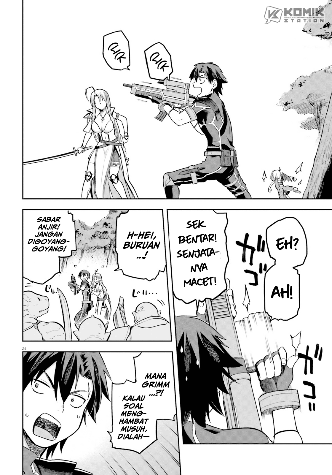 Sentouin, Hakenshimasu! chapter 17 halaman 24