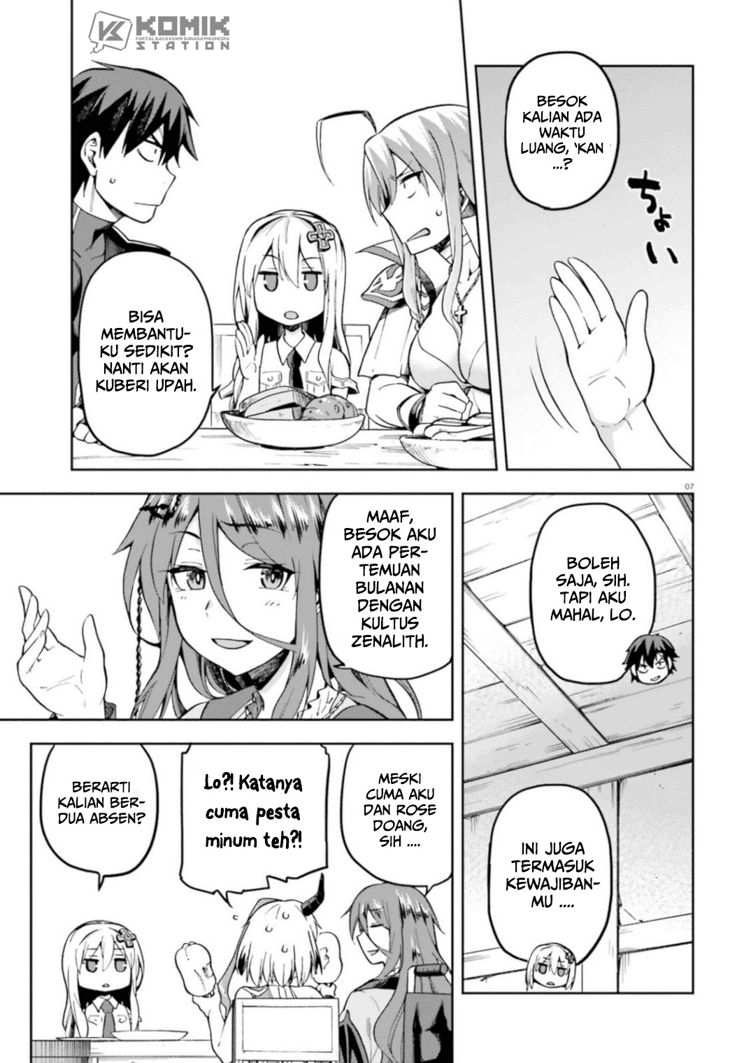 Sentouin, Hakenshimasu! chapter 18 halaman 9
