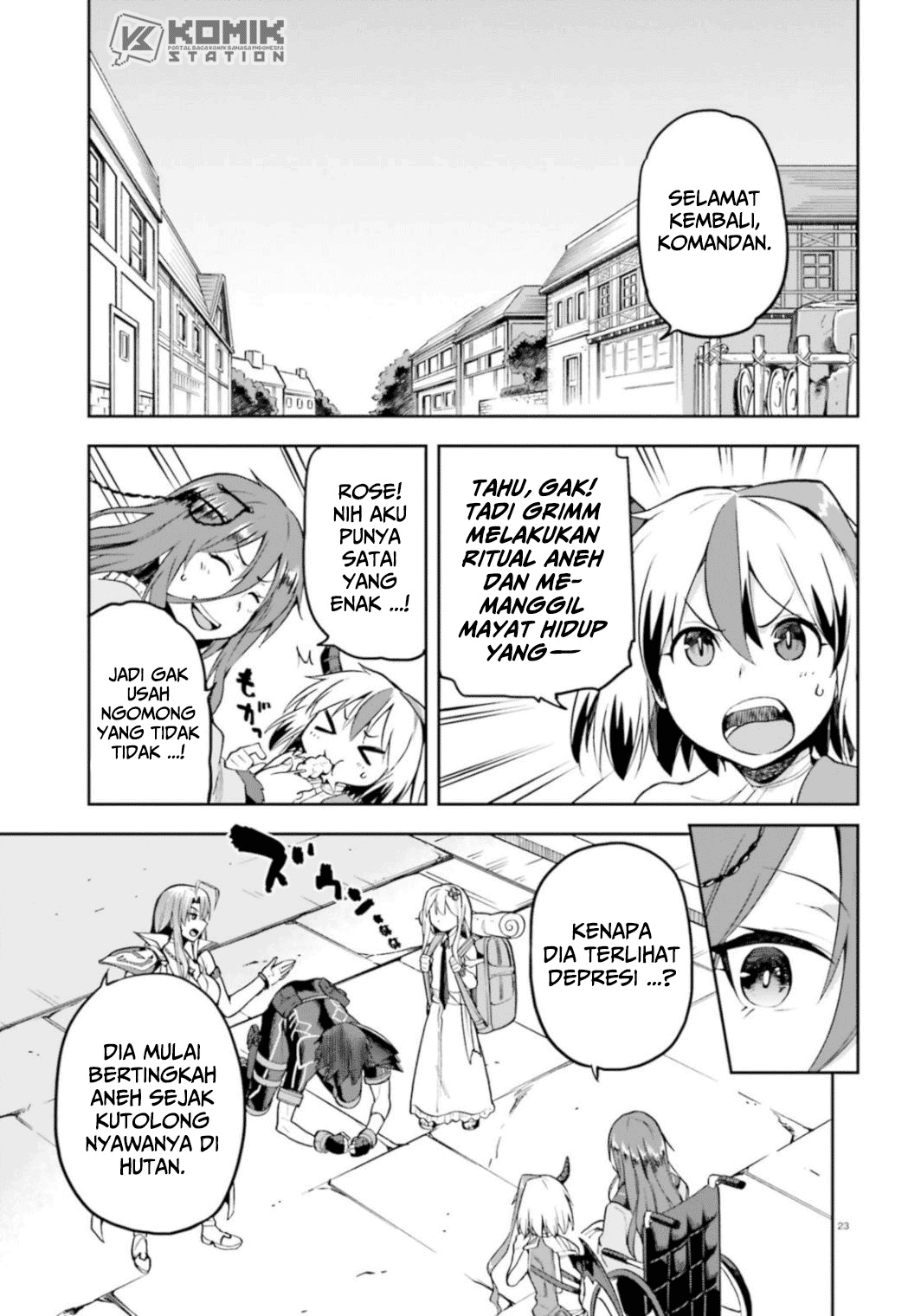 Sentouin, Hakenshimasu! chapter 18 halaman 25