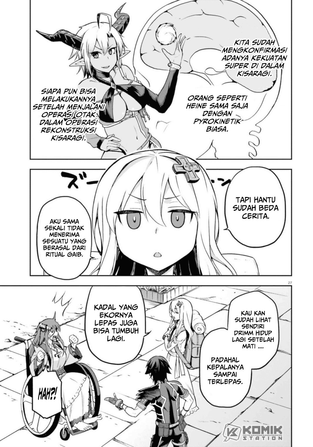 Sentouin, Hakenshimasu! chapter 18 halaman 29