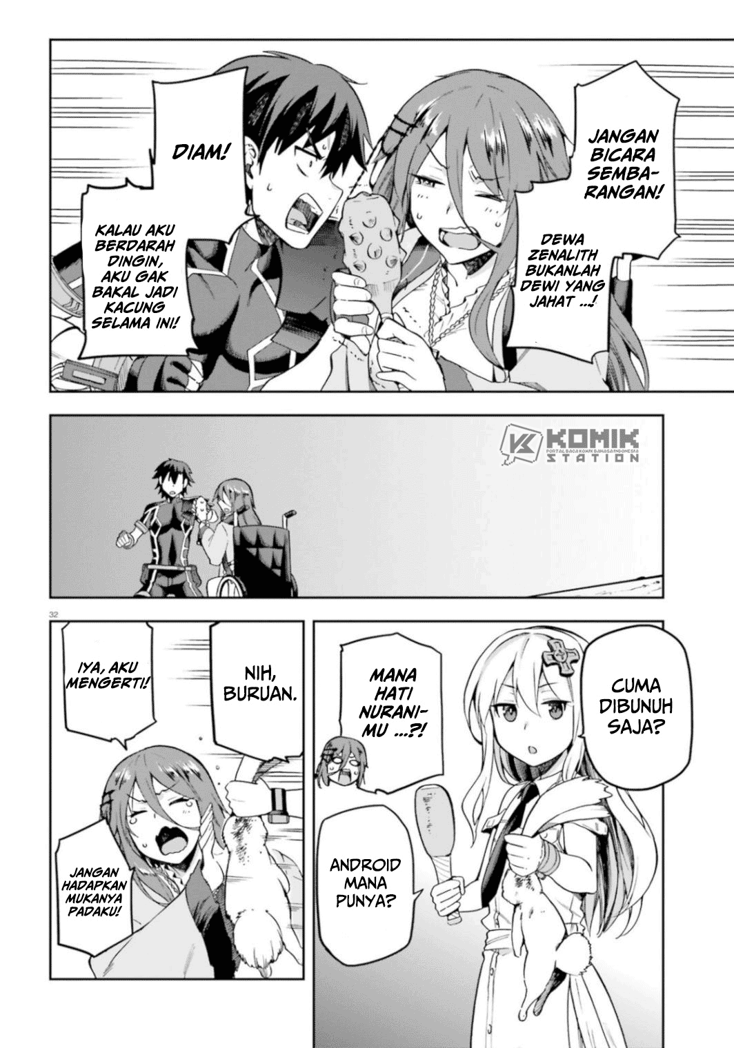 Sentouin, Hakenshimasu! chapter 18 halaman 34