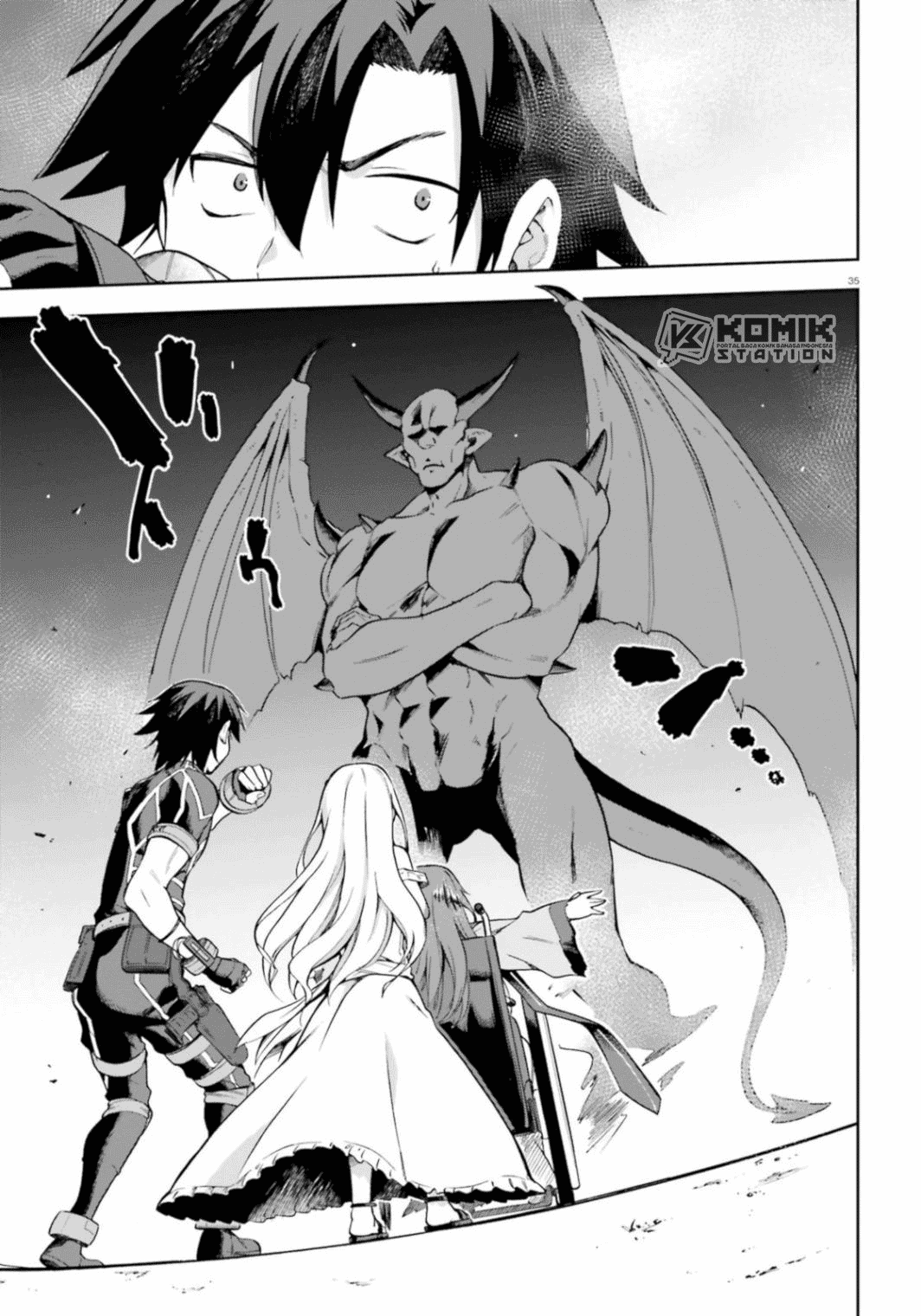 Sentouin, Hakenshimasu! chapter 18 halaman 37