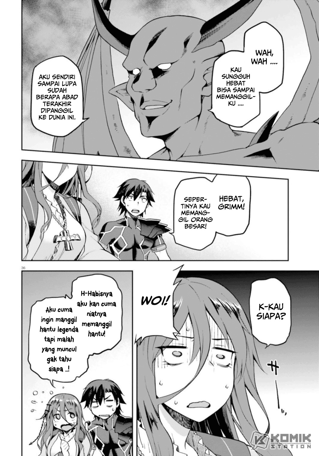 Sentouin, Hakenshimasu! chapter 18 halaman 38