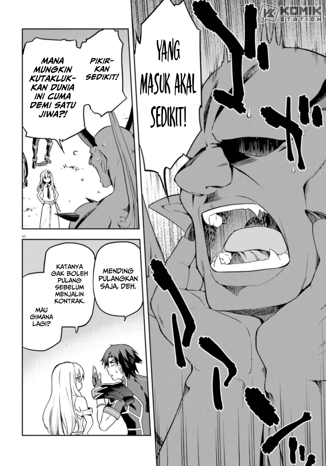 Sentouin, Hakenshimasu! chapter 18 halaman 44