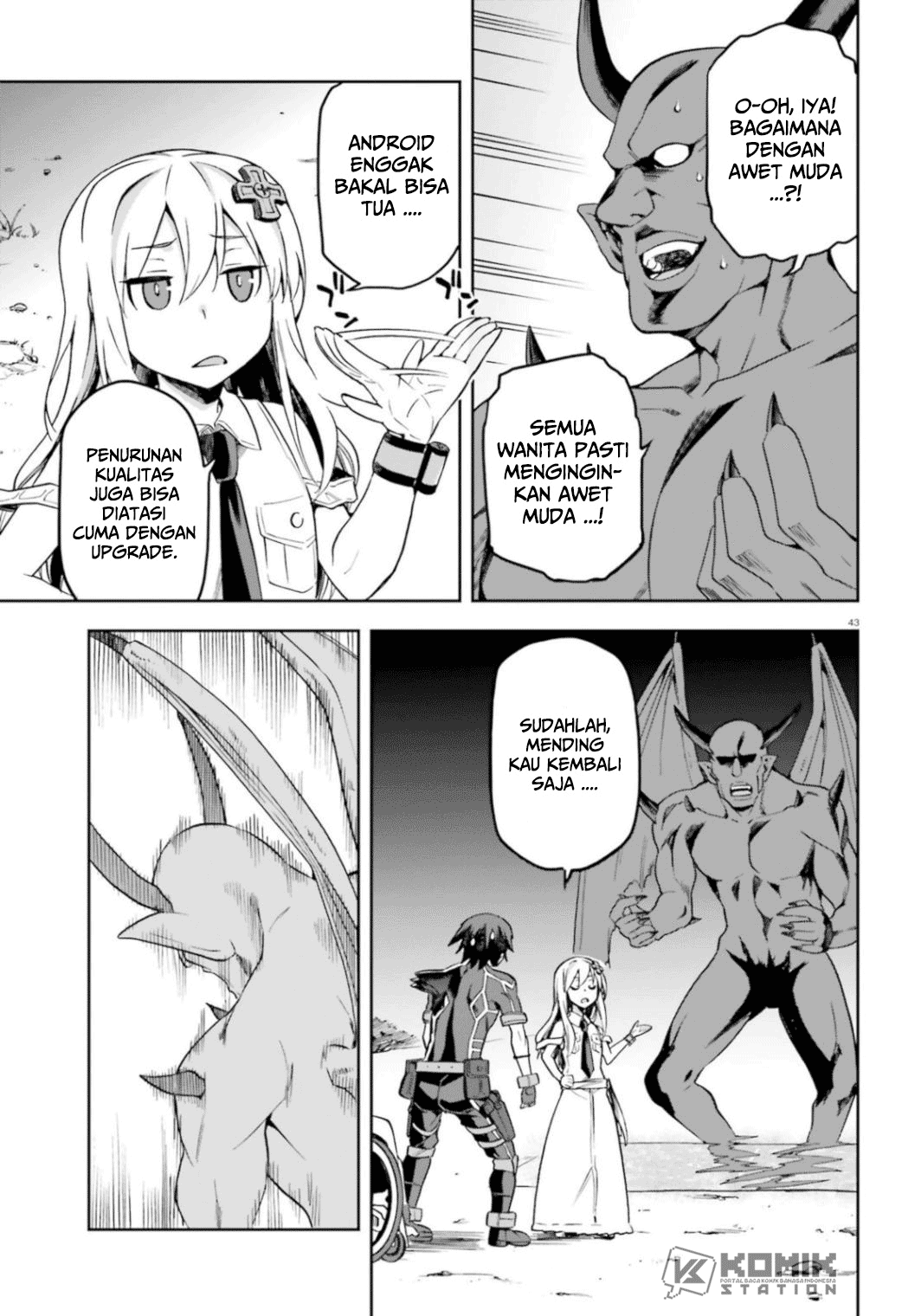 Sentouin, Hakenshimasu! chapter 18 halaman 45