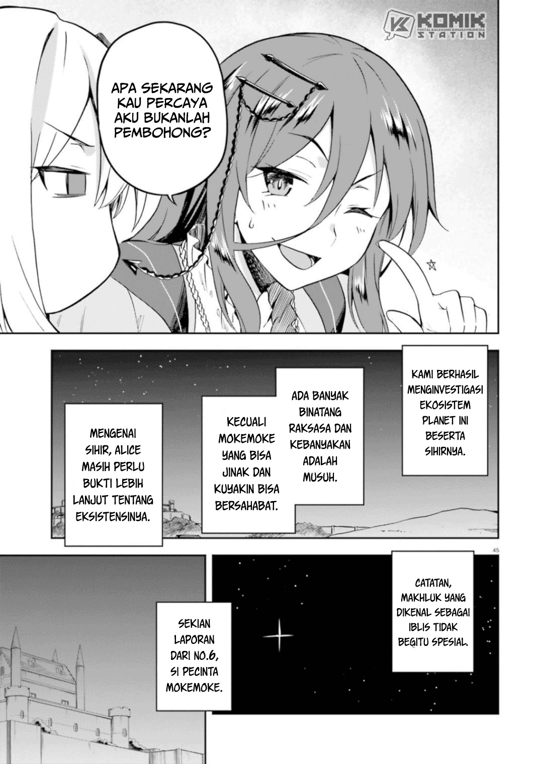 Sentouin, Hakenshimasu! chapter 18 halaman 47
