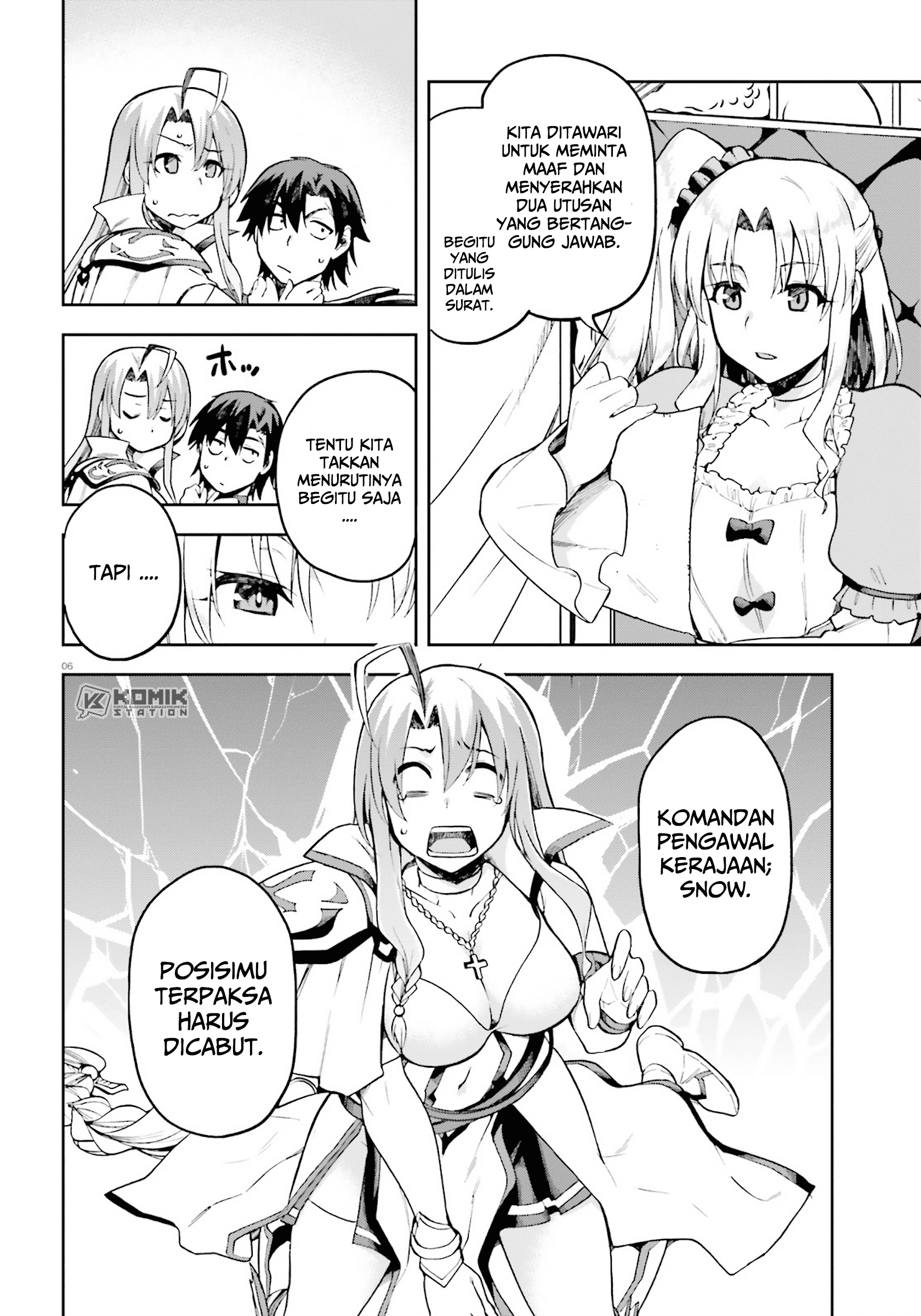 Sentouin, Hakenshimasu! chapter 21 halaman 8