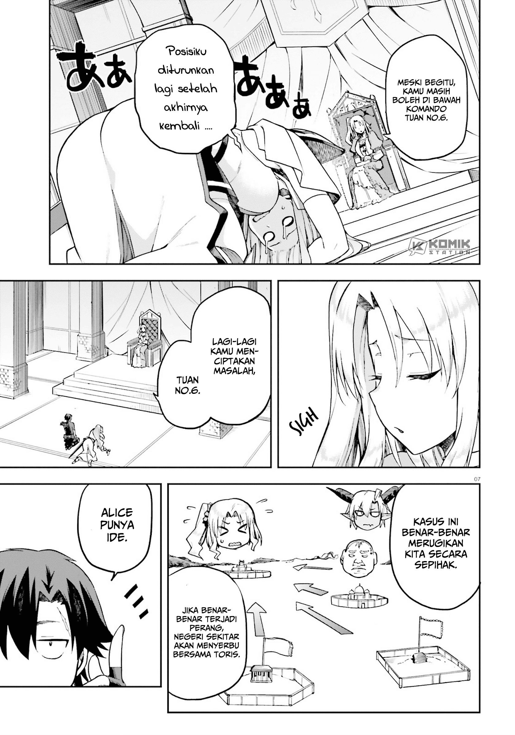 Sentouin, Hakenshimasu! chapter 21 halaman 9