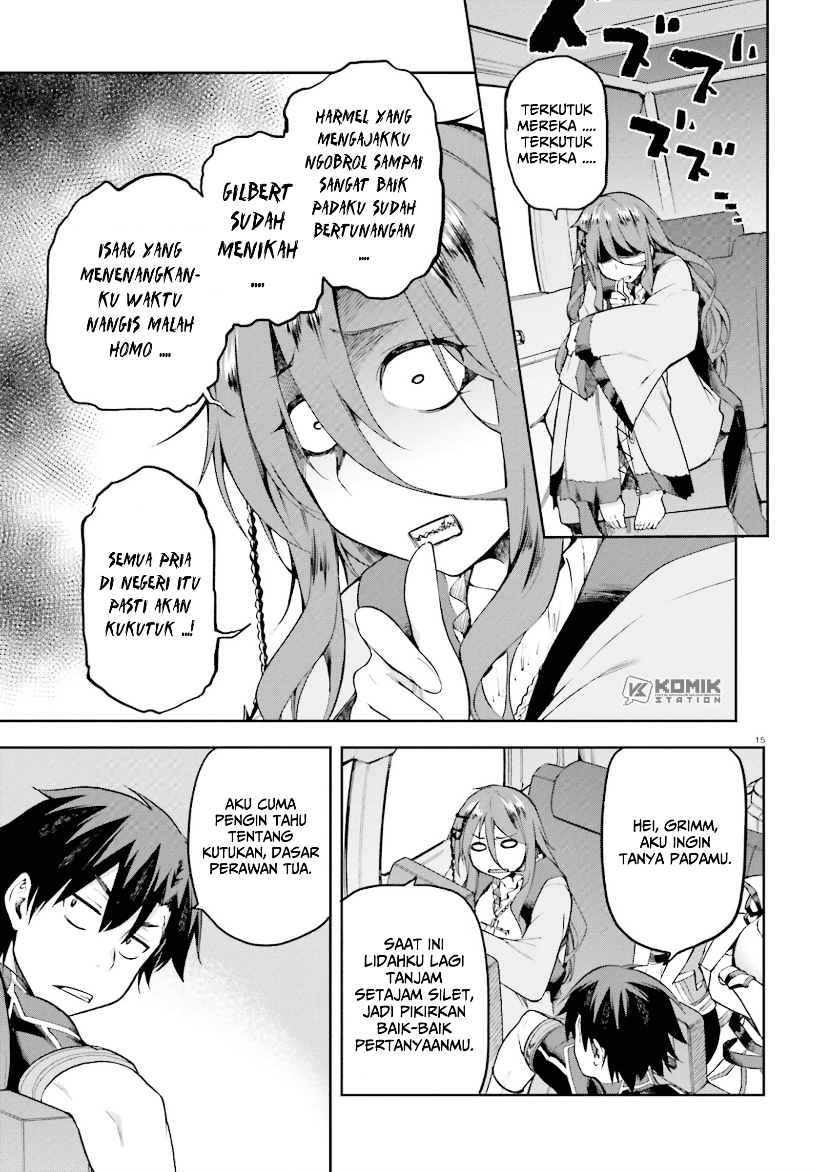 Sentouin, Hakenshimasu! chapter 21 halaman 17