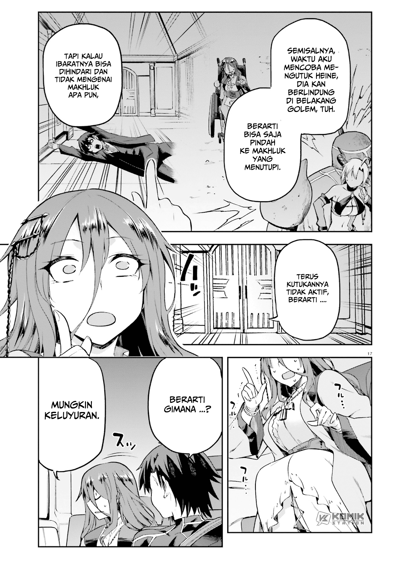 Sentouin, Hakenshimasu! chapter 21 halaman 19