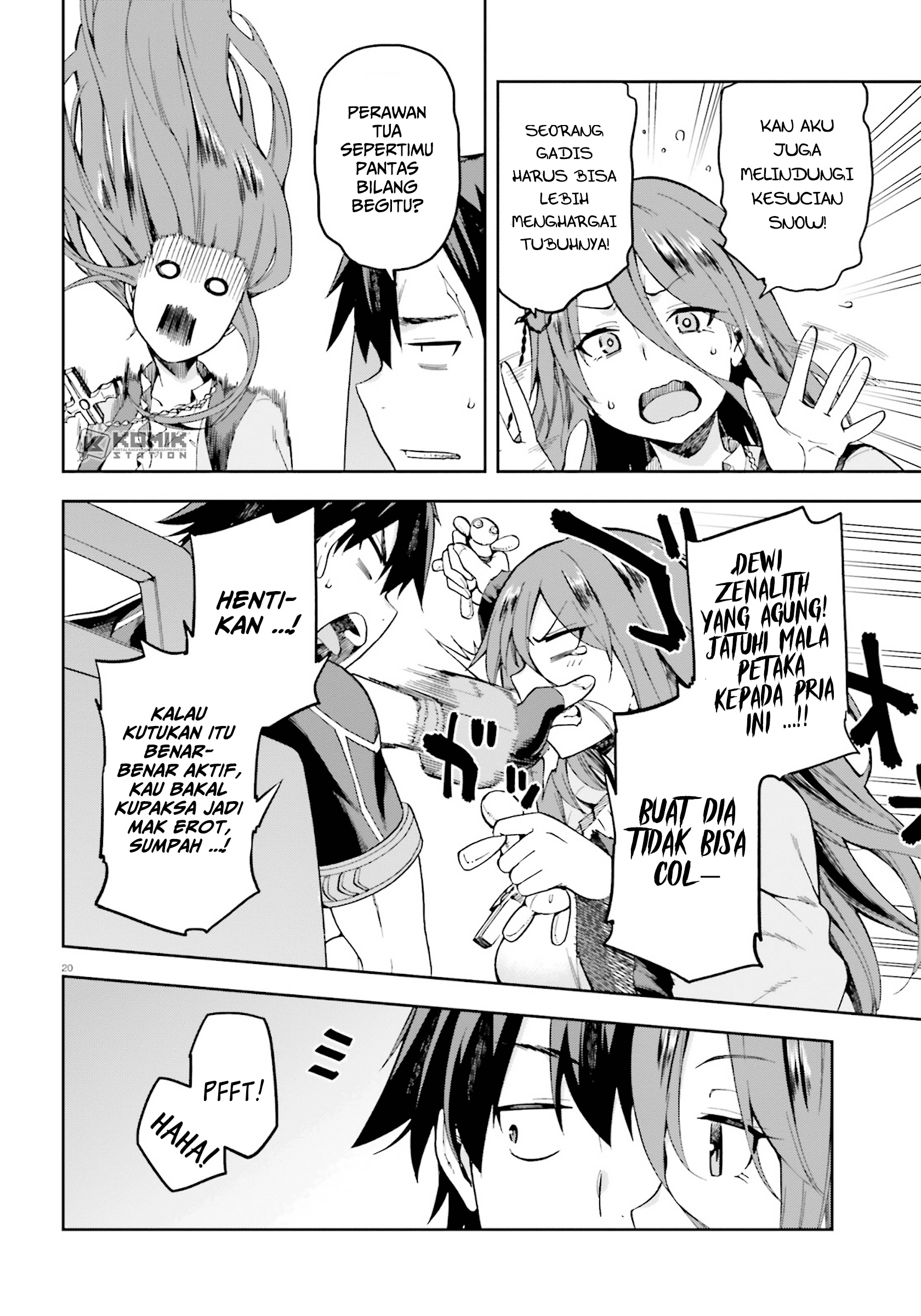 Sentouin, Hakenshimasu! chapter 21 halaman 22