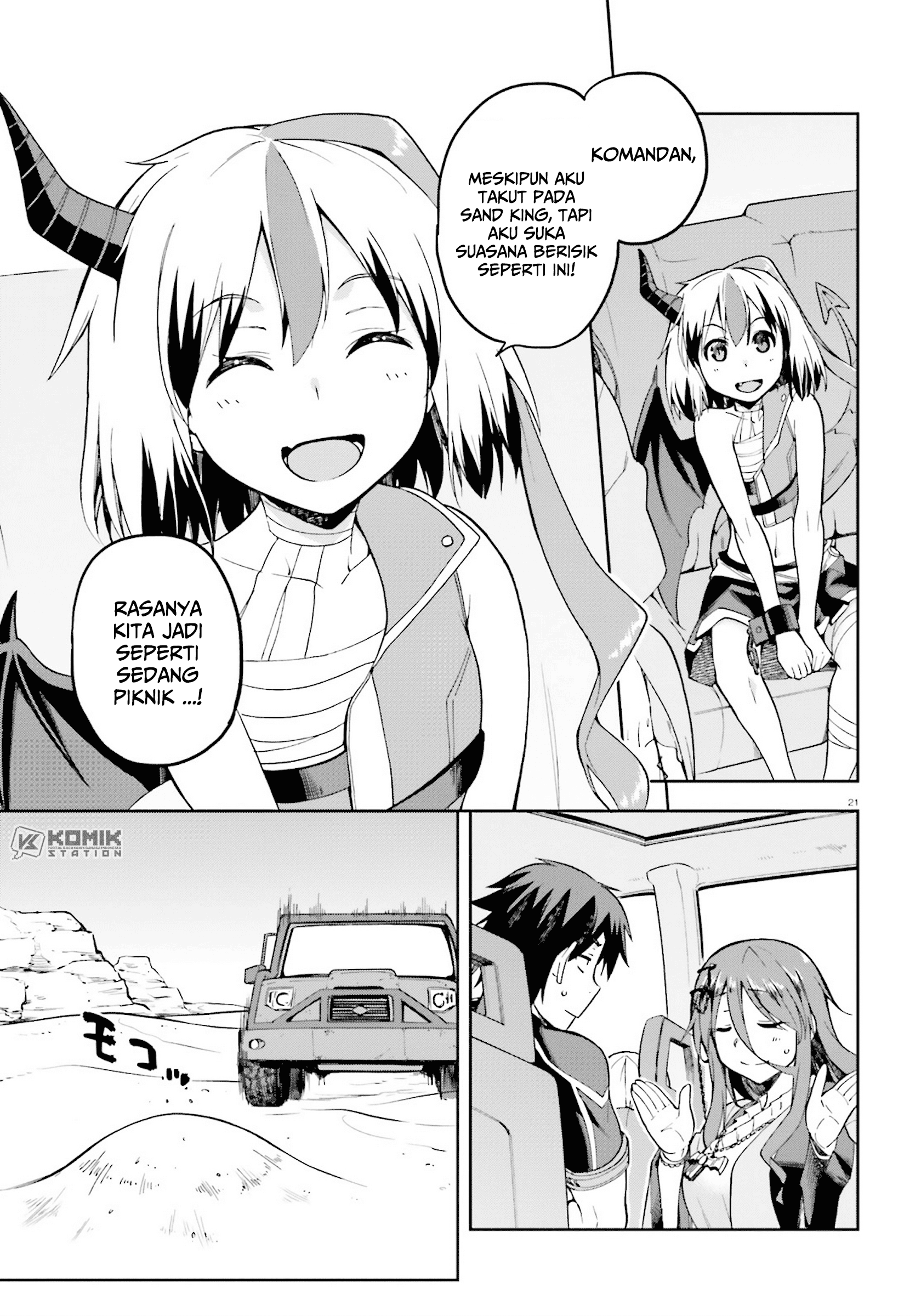 Sentouin, Hakenshimasu! chapter 21 halaman 23