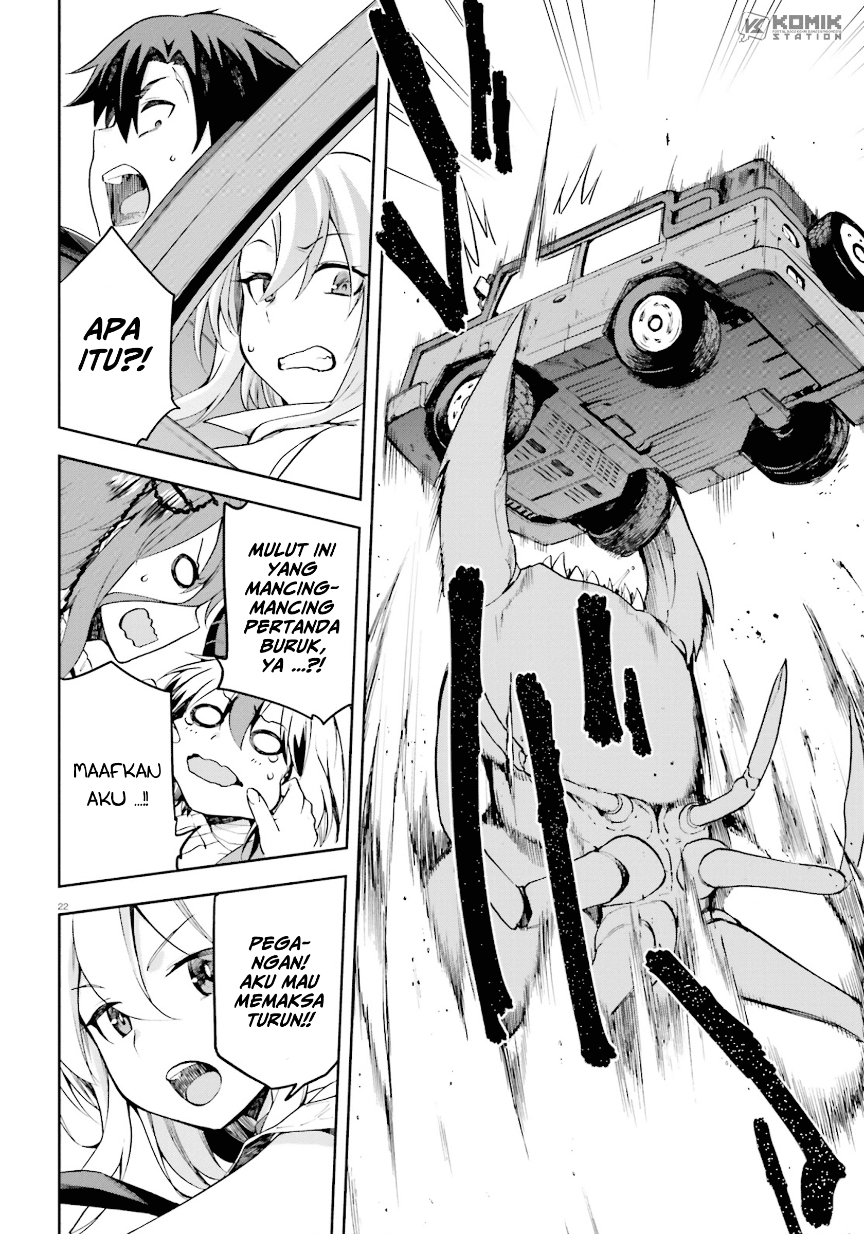 Sentouin, Hakenshimasu! chapter 21 halaman 24