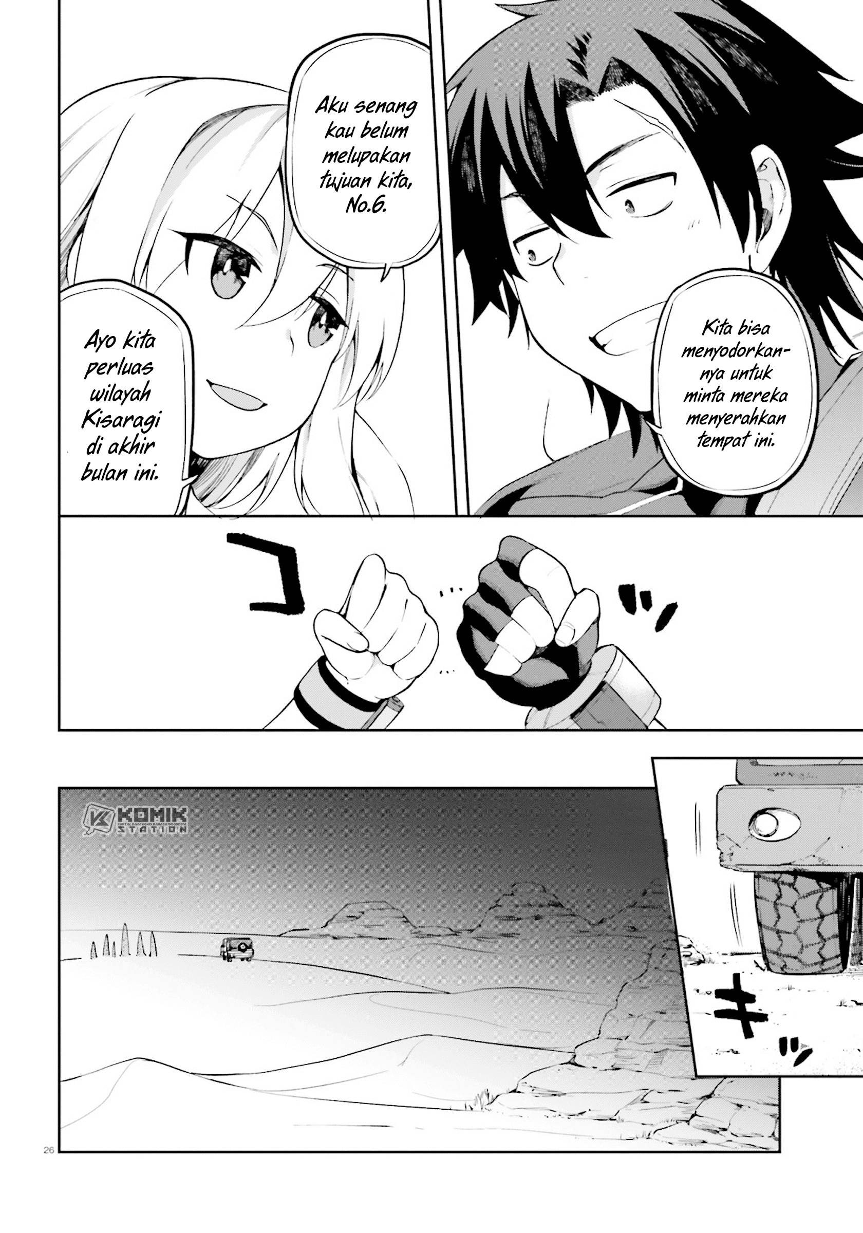 Sentouin, Hakenshimasu! chapter 21 halaman 28