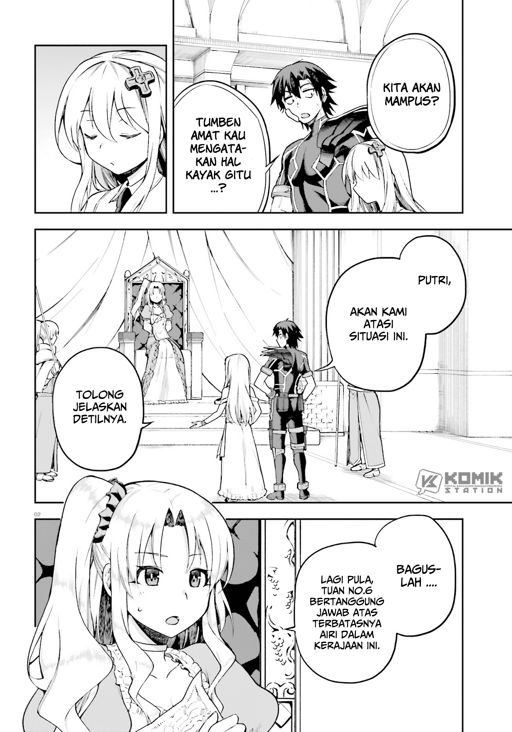 Sentouin, Hakenshimasu! chapter 24 halaman 4