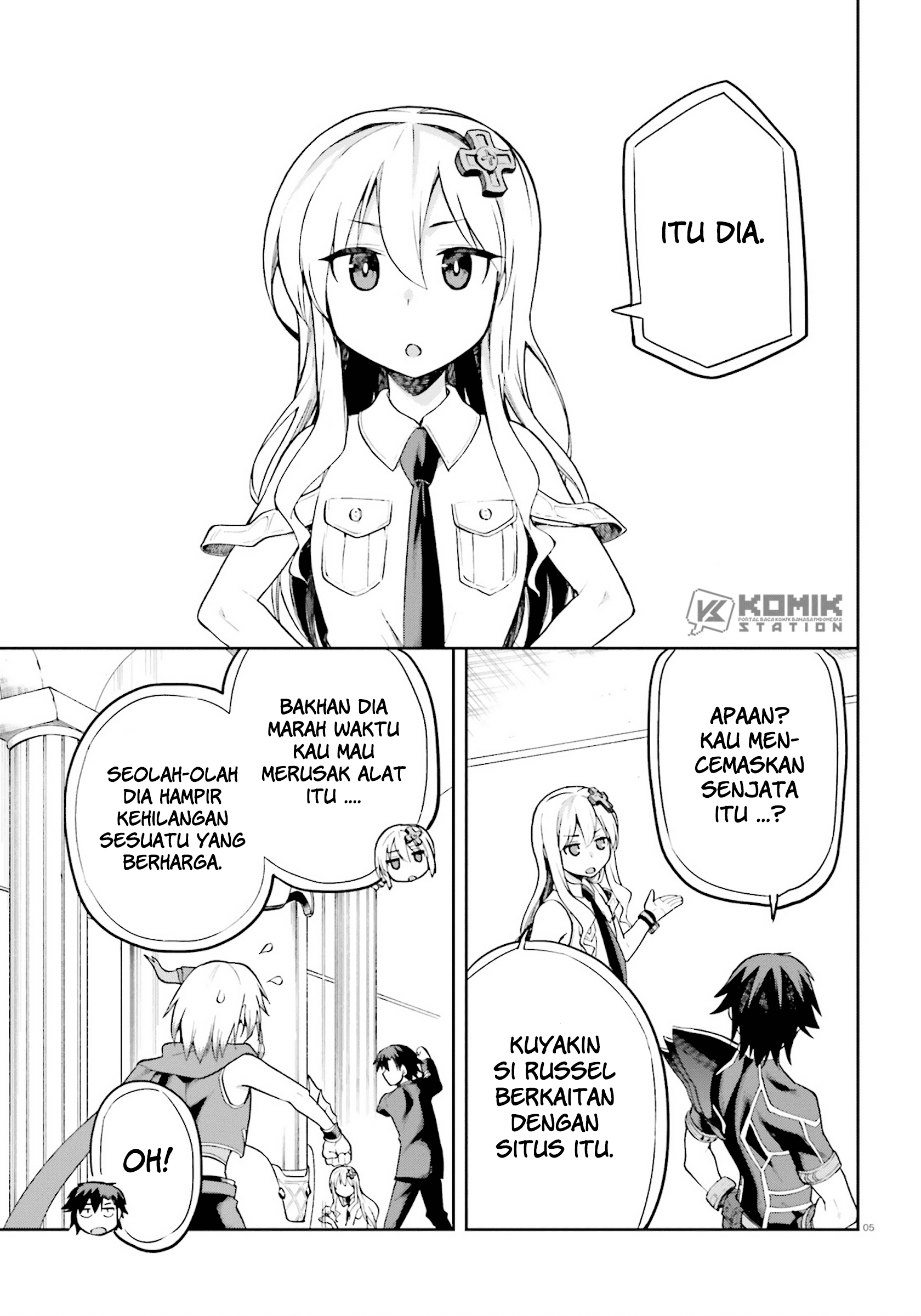 Sentouin, Hakenshimasu! chapter 24 halaman 7