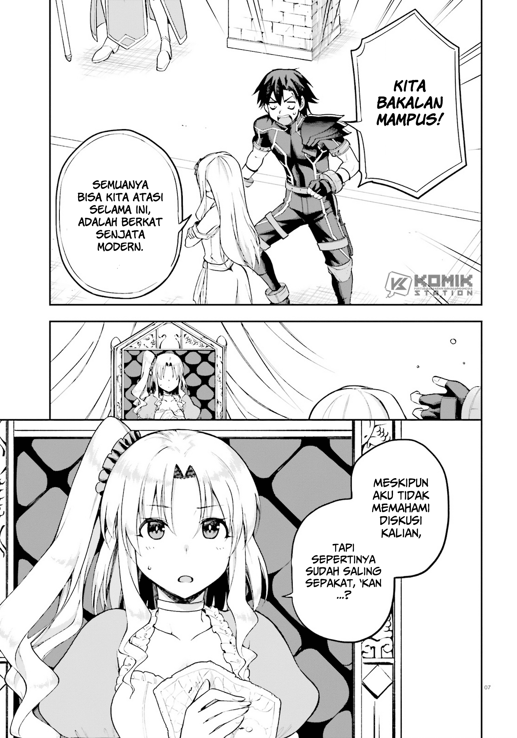 Sentouin, Hakenshimasu! chapter 24 halaman 9