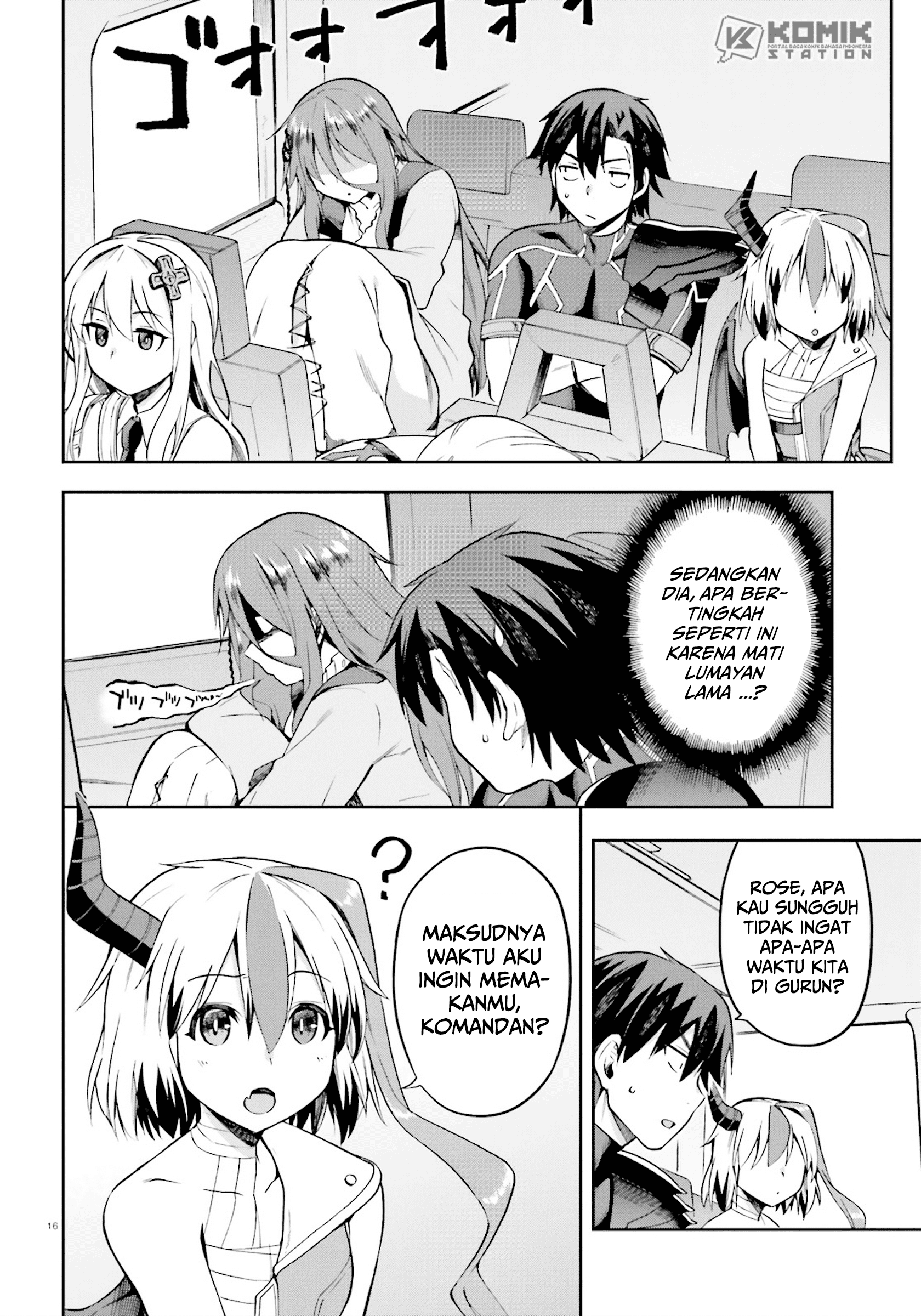 Sentouin, Hakenshimasu! chapter 24 halaman 18