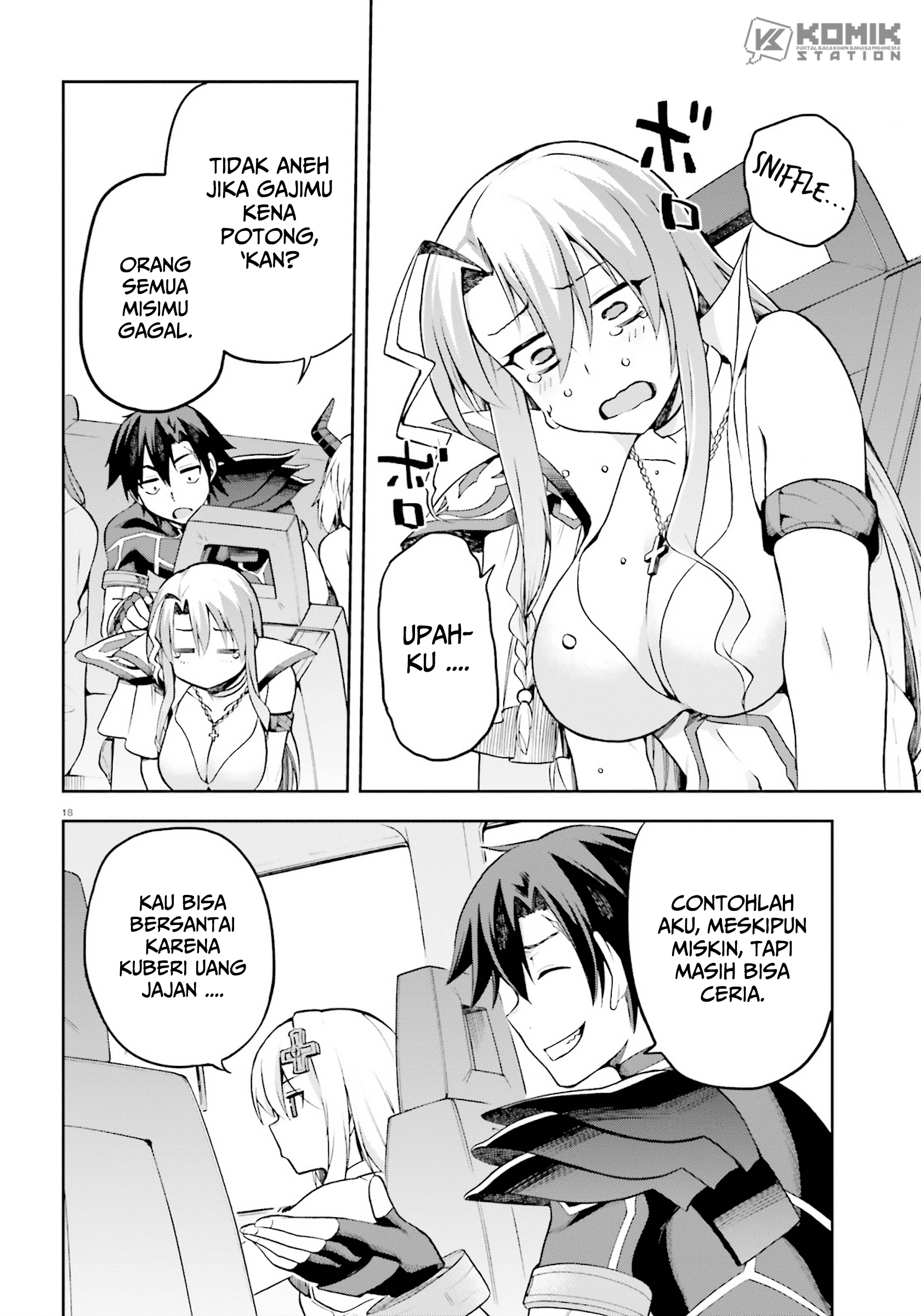 Sentouin, Hakenshimasu! chapter 24 halaman 20
