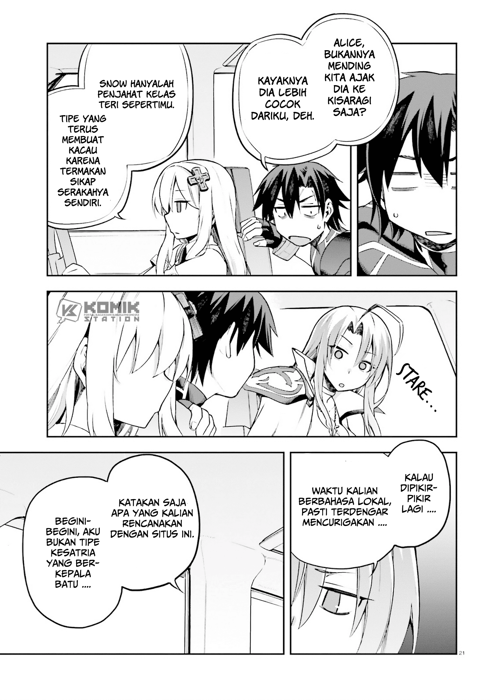 Sentouin, Hakenshimasu! chapter 24 halaman 23