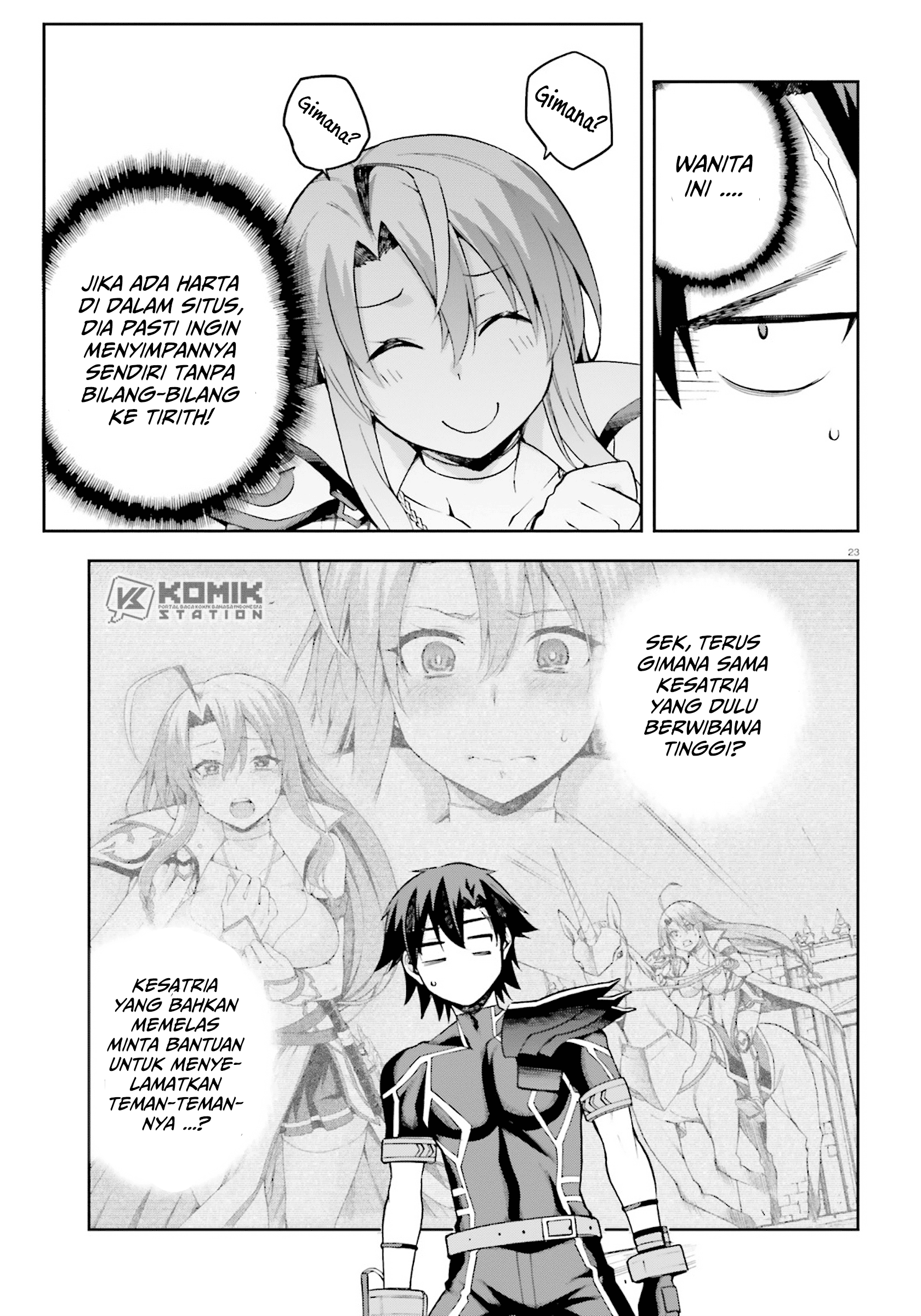 Sentouin, Hakenshimasu! chapter 24 halaman 25