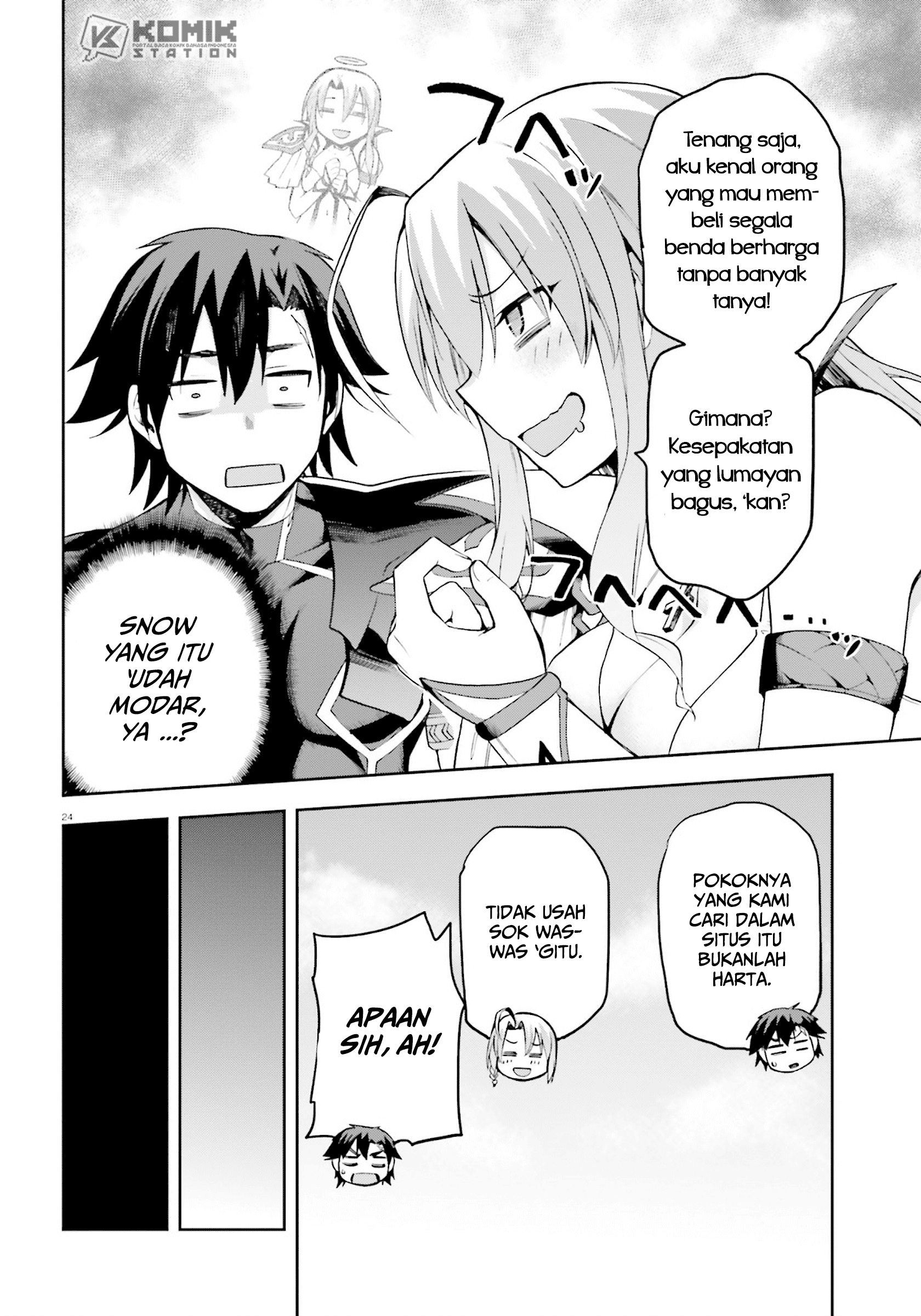 Sentouin, Hakenshimasu! chapter 24 halaman 26