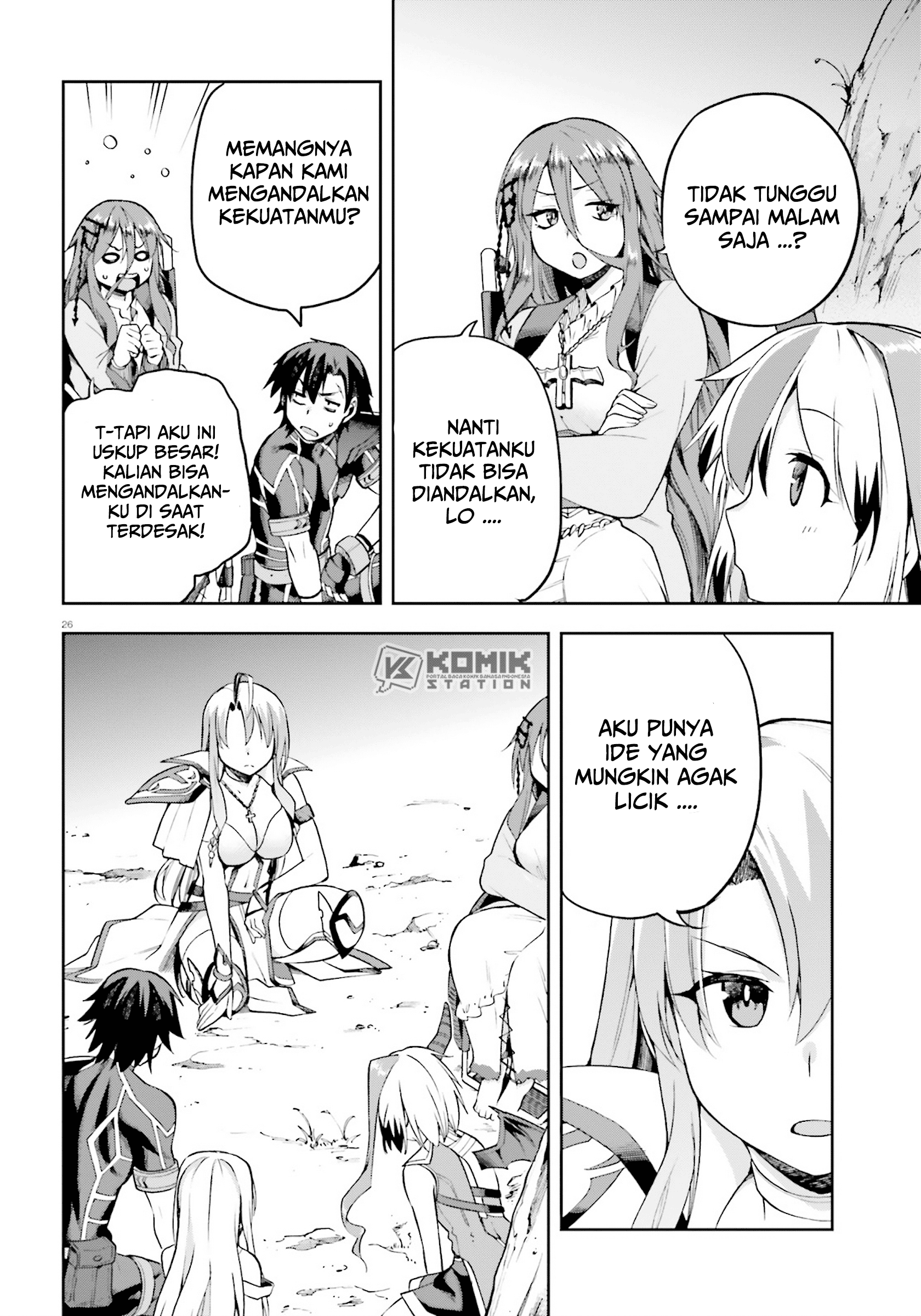 Sentouin, Hakenshimasu! chapter 24 halaman 28
