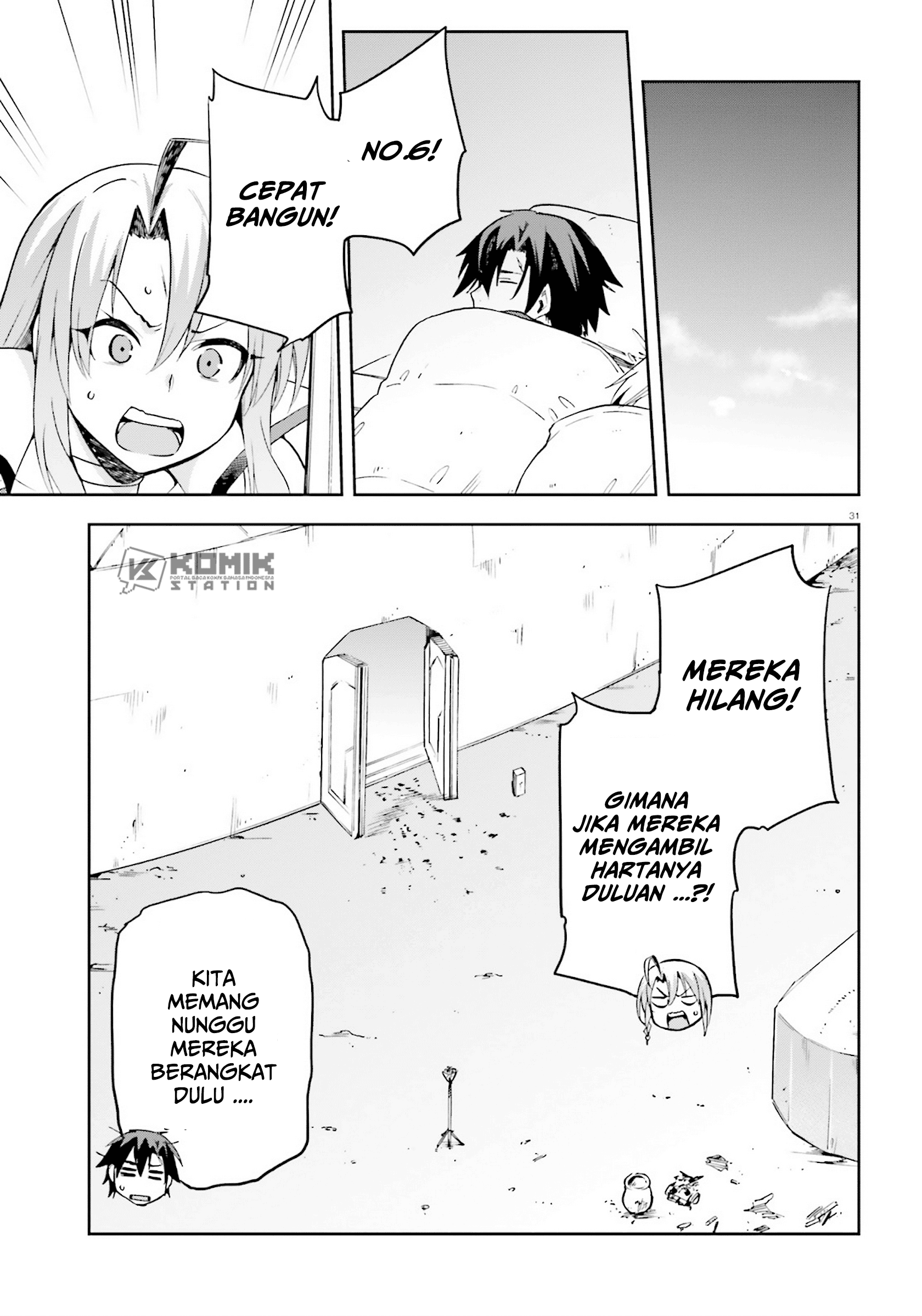 Sentouin, Hakenshimasu! chapter 24 halaman 33