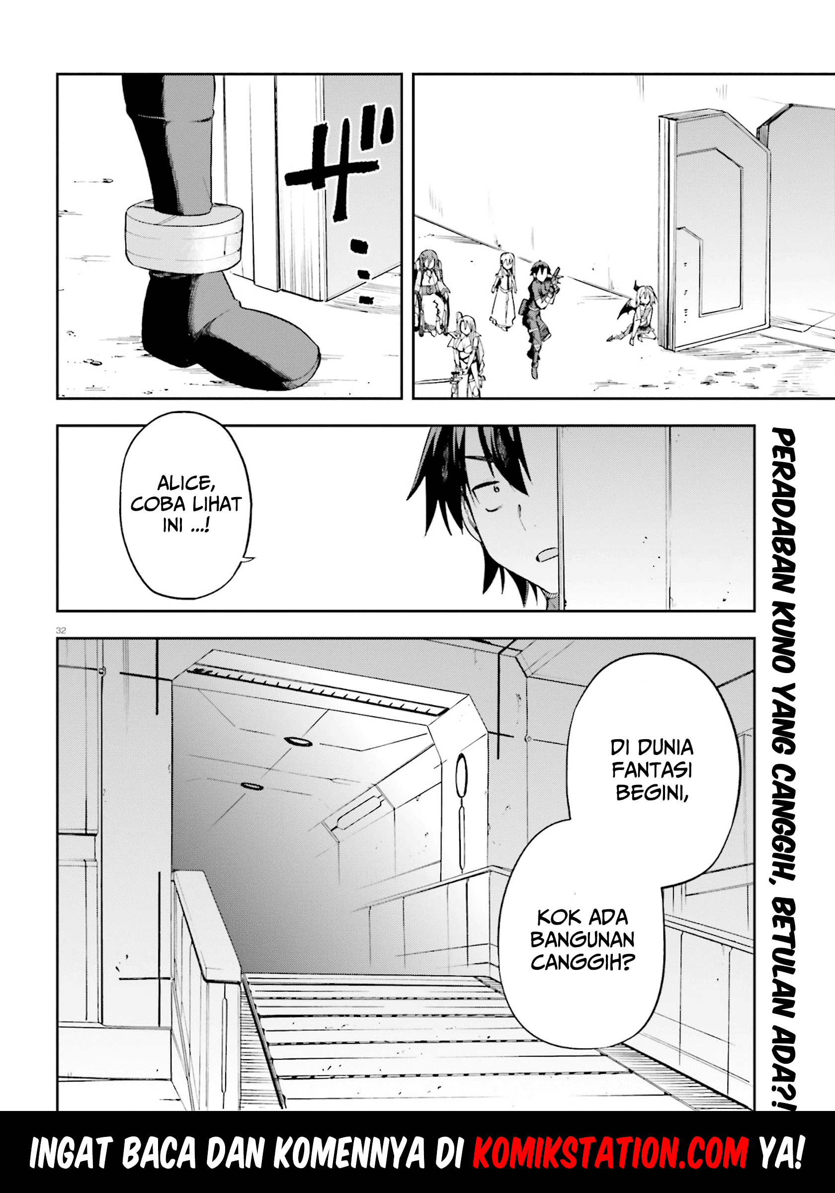 Sentouin, Hakenshimasu! chapter 24 halaman 34