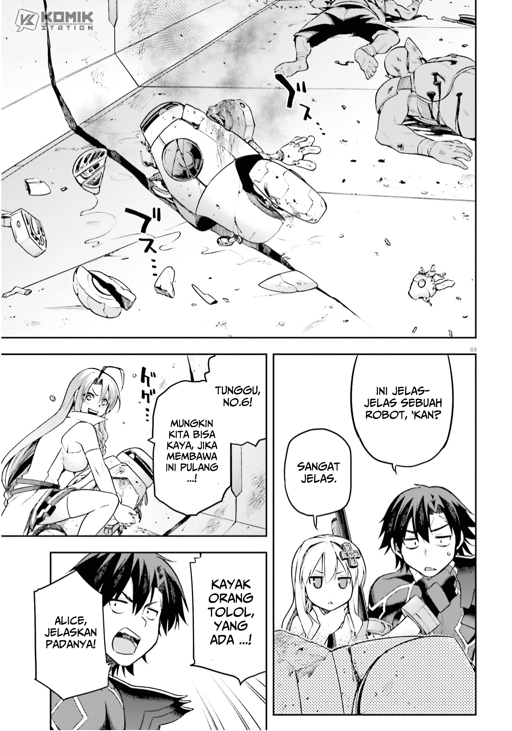 Sentouin, Hakenshimasu! chapter 25 halaman 5