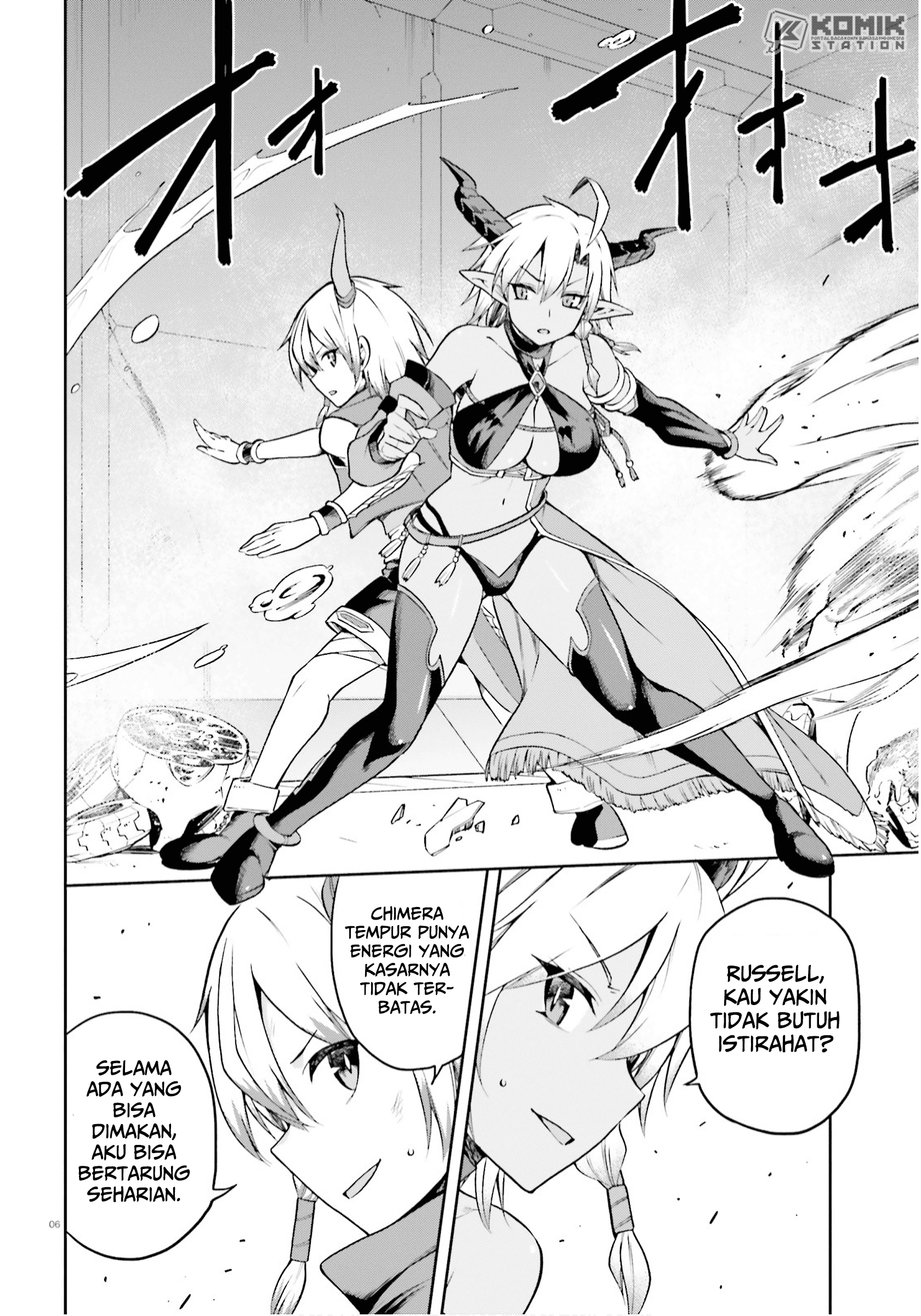 Sentouin, Hakenshimasu! chapter 25 halaman 8