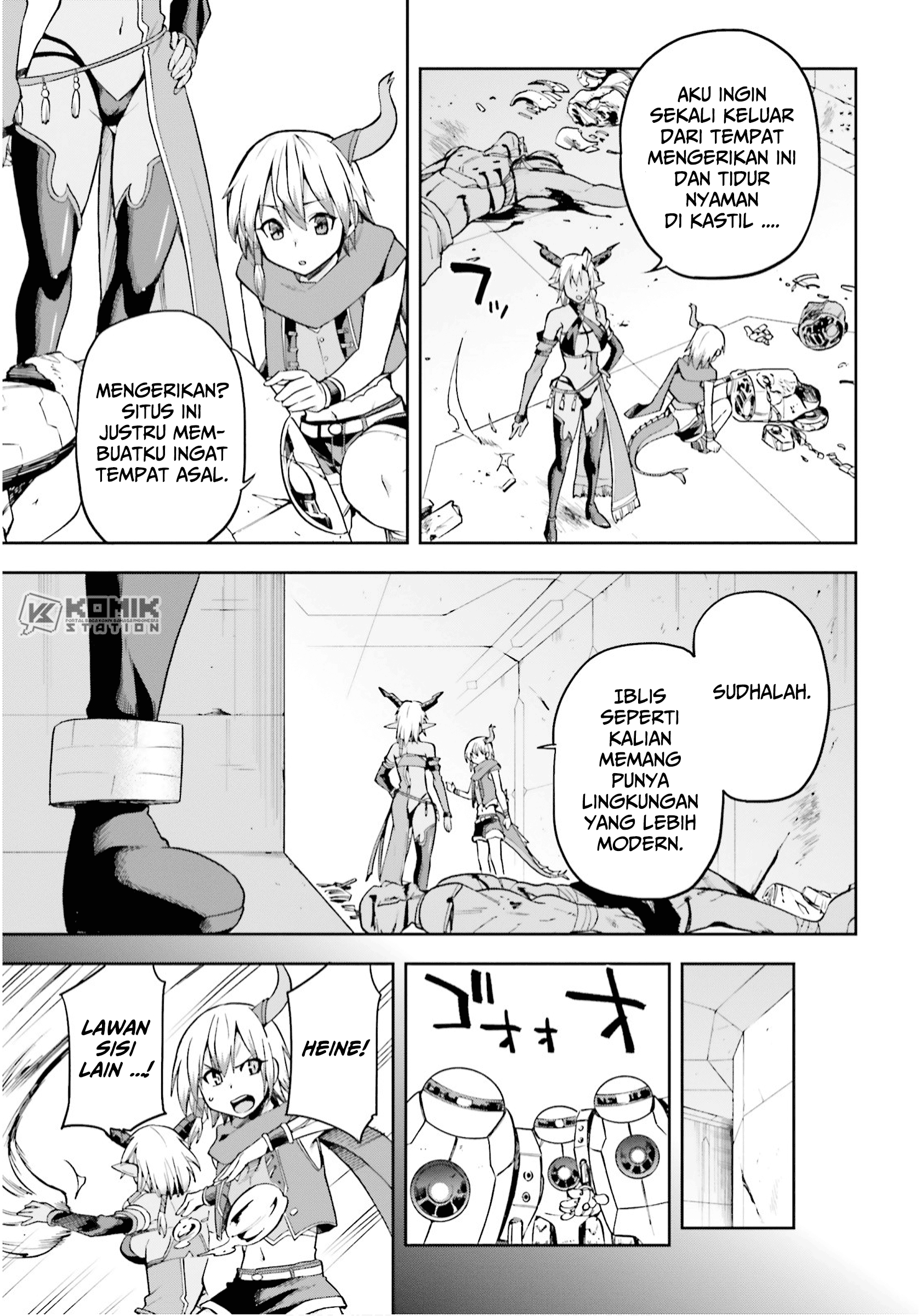 Sentouin, Hakenshimasu! chapter 25 halaman 9