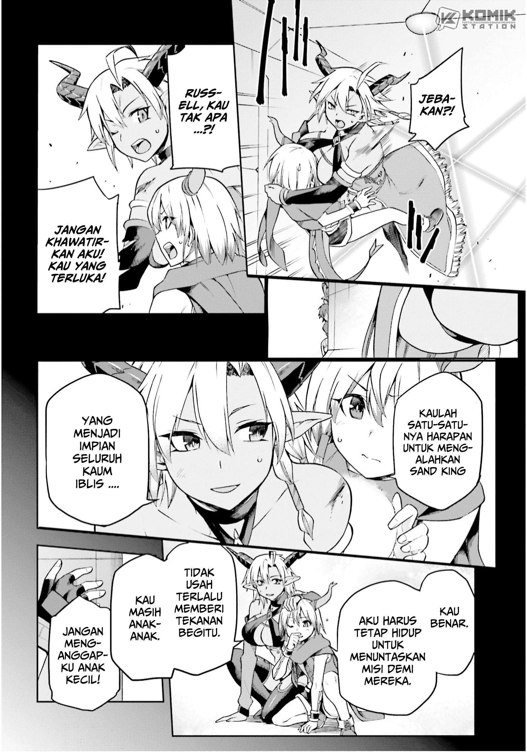 Sentouin, Hakenshimasu! chapter 25 halaman 10